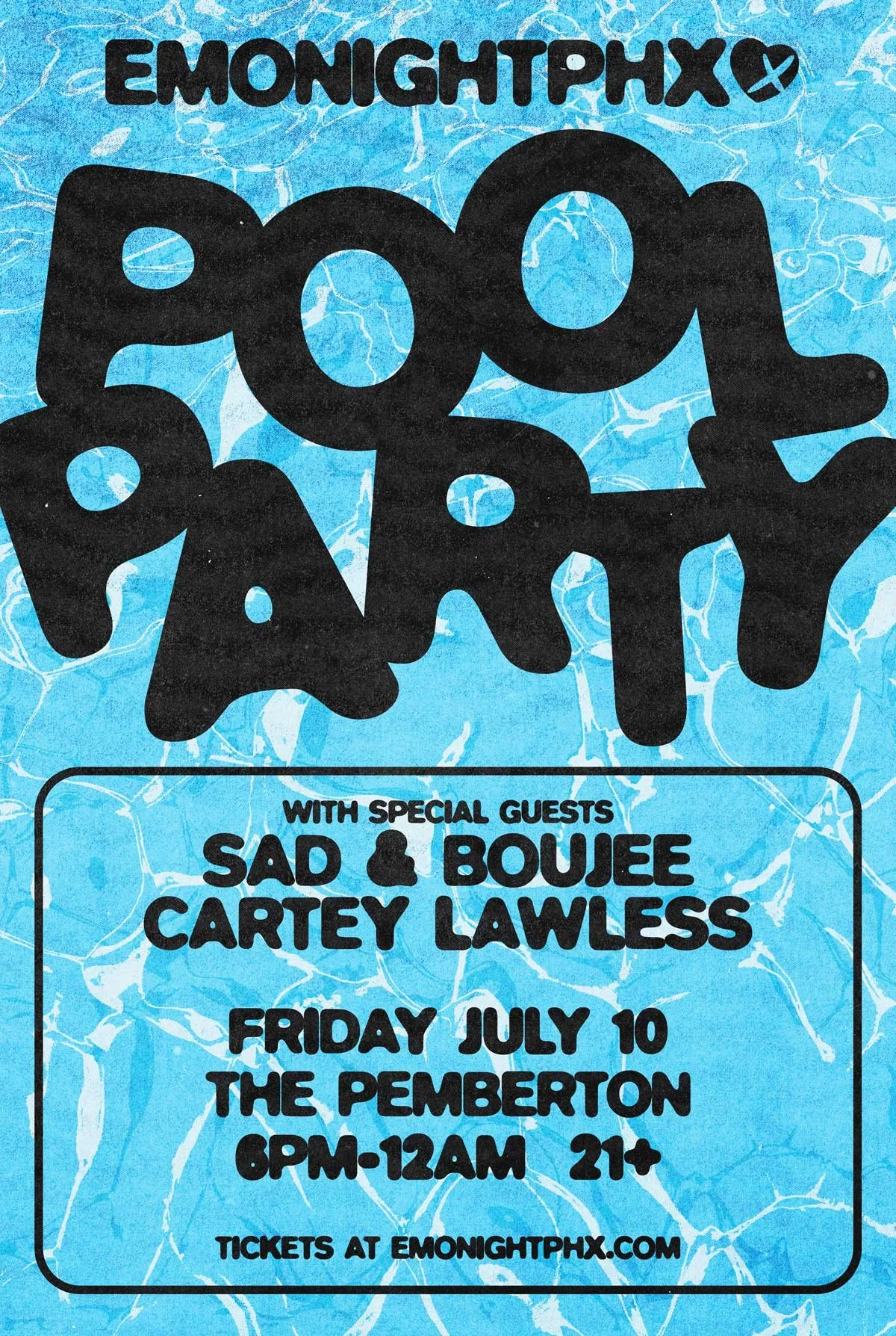 Rebel Lounge Presents: Emo Theme Pool Party