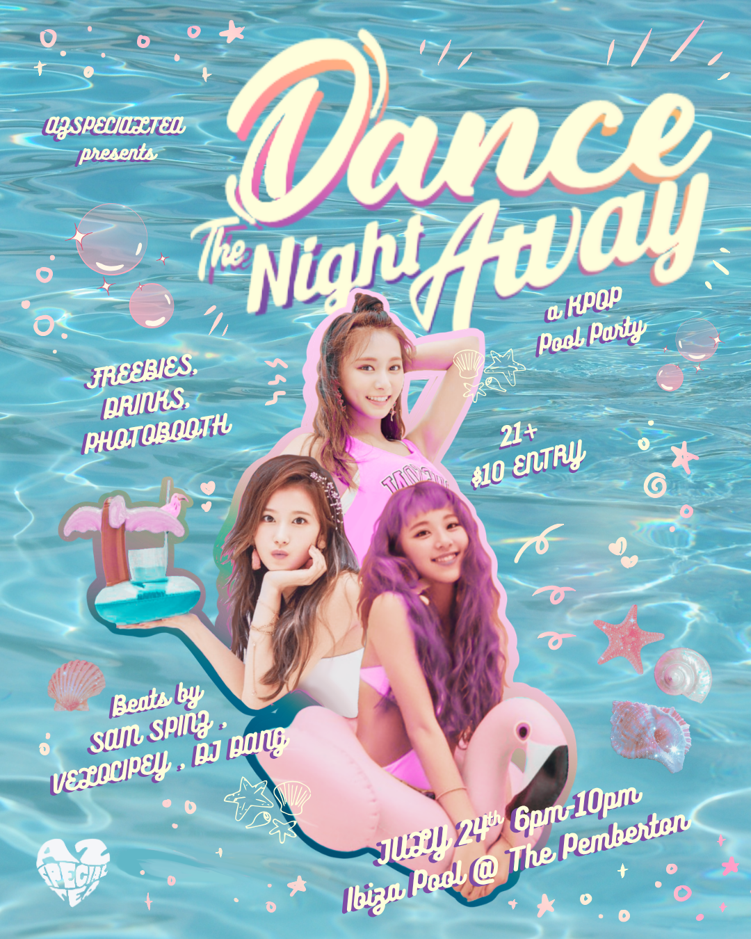 KPOP Pool Party: DANCE THE NIGHT AWAY