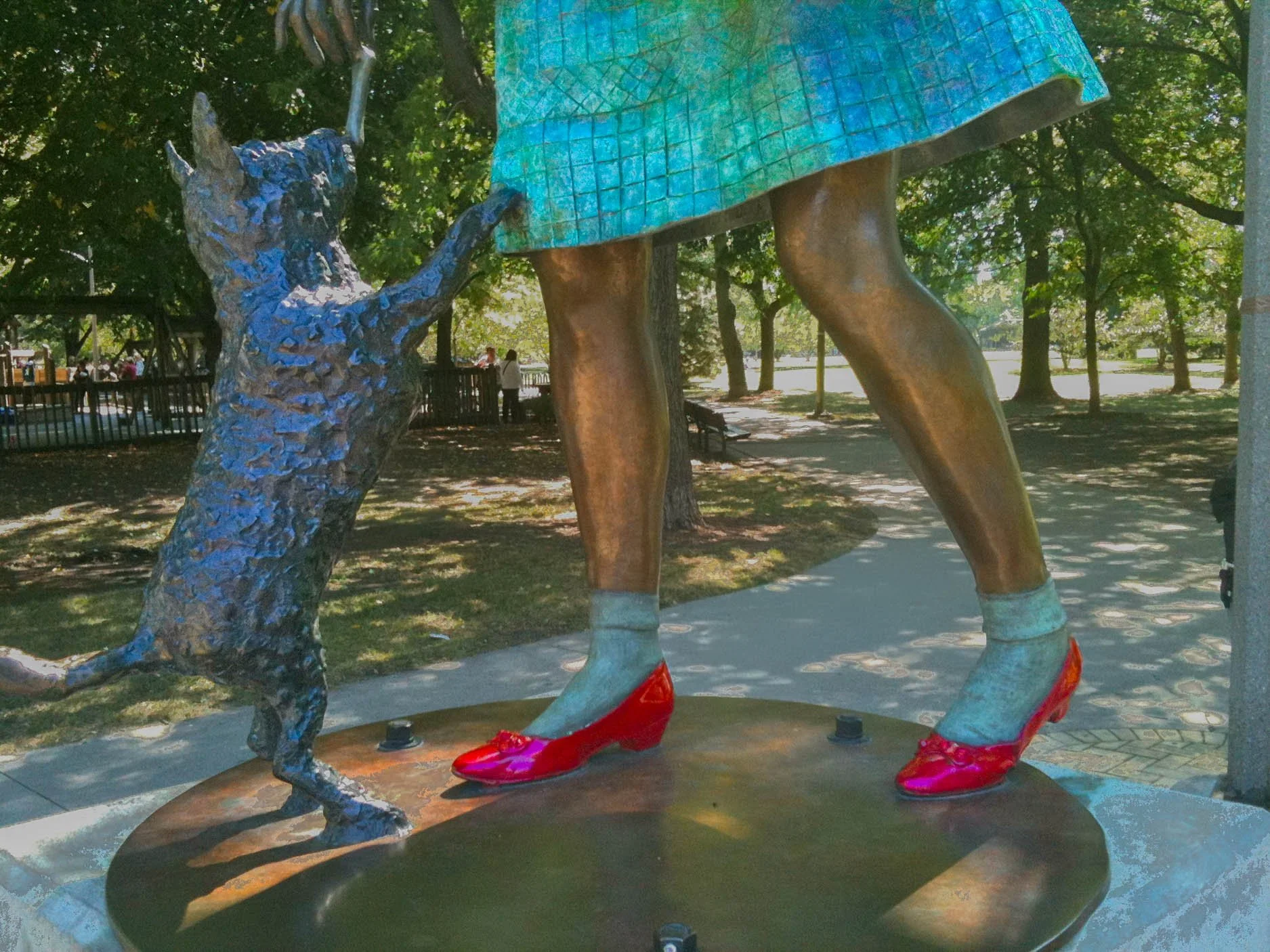 The dog. The shoes. Any doubt?
