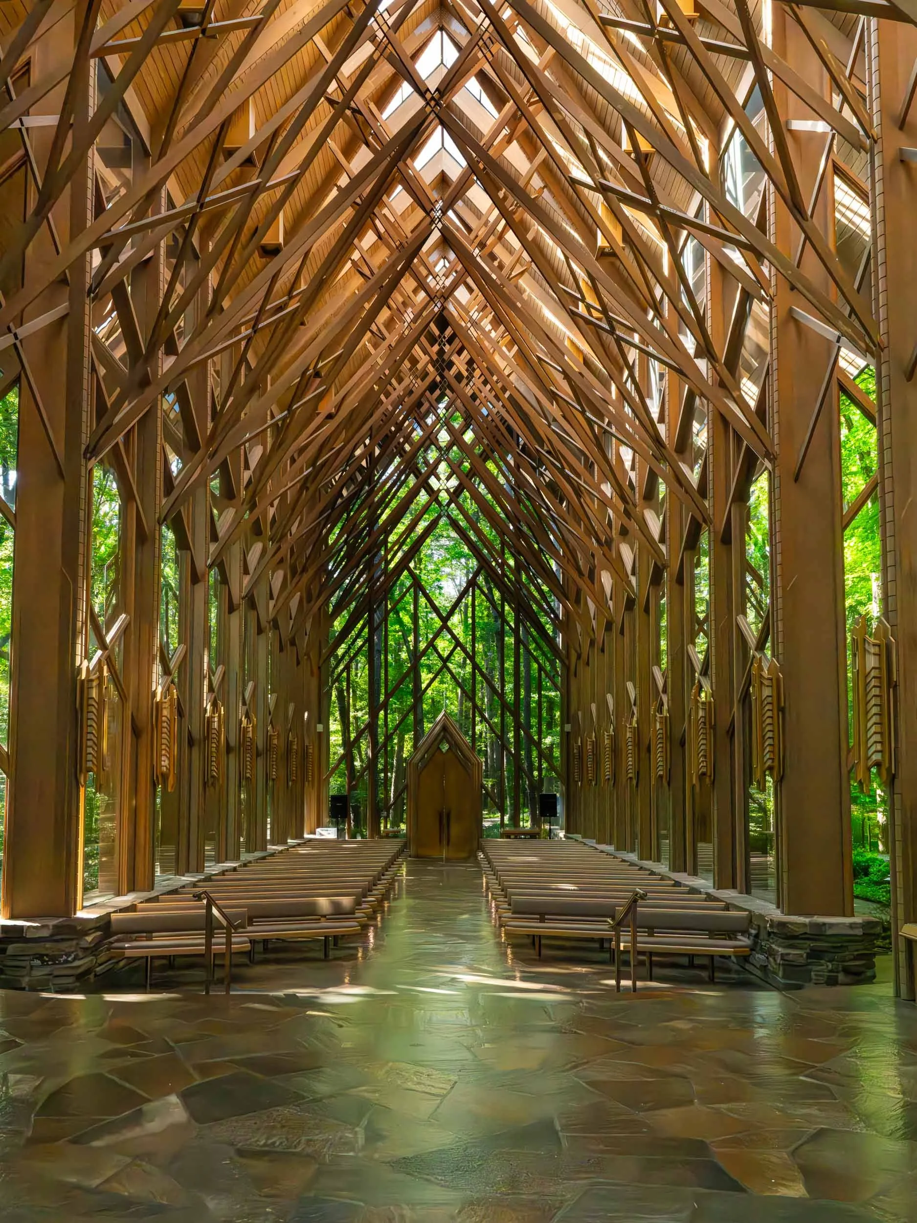 Needless to say, Anthony Chapel is a very popular wedding venue.