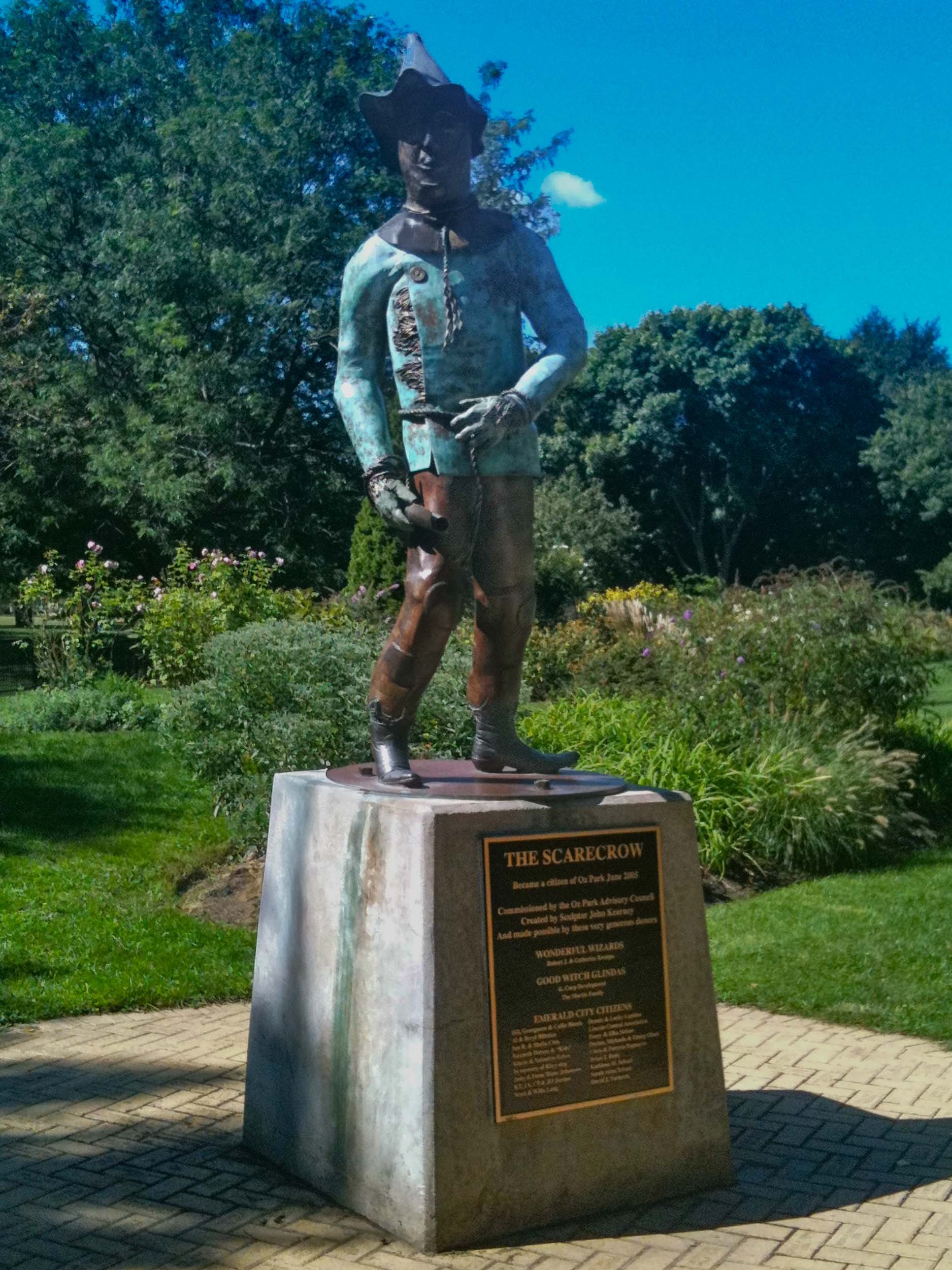 The park has "Dorothy's Playlot," a community-built, Oz-themed playground where children can play and explore