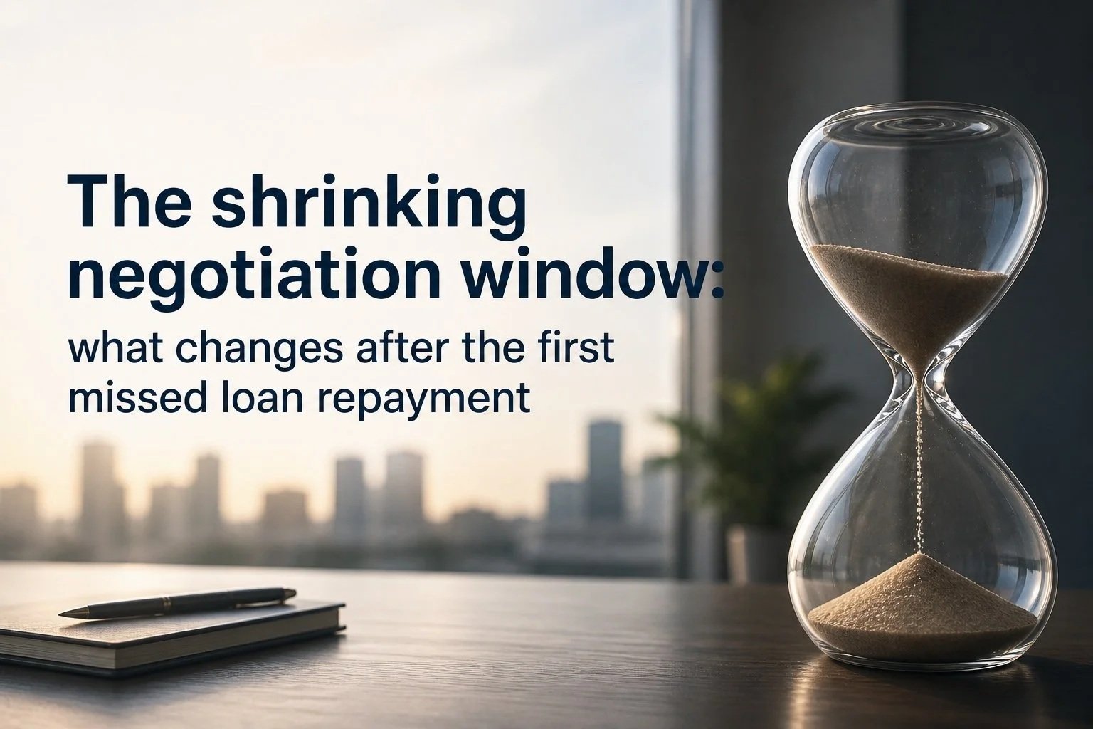 What Changes after the first missed loan repayment?