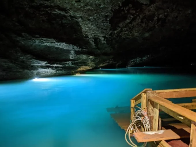 Spend part of your wedding weekend somewhere unexpected: floating across a lake 140 feet beneath the Tennessee hills. The Lost Seat is America’s largest underground lake.