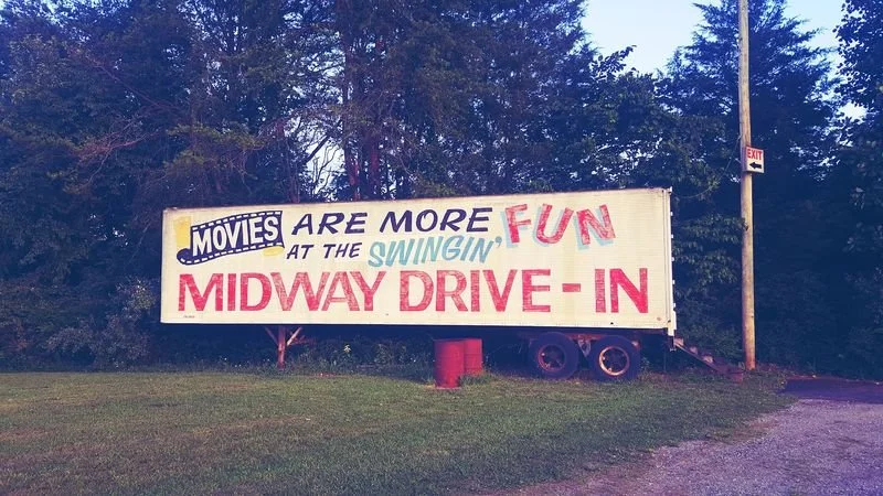 Movies are more fun at the Swingin' Midway Drive-In in Athens TN