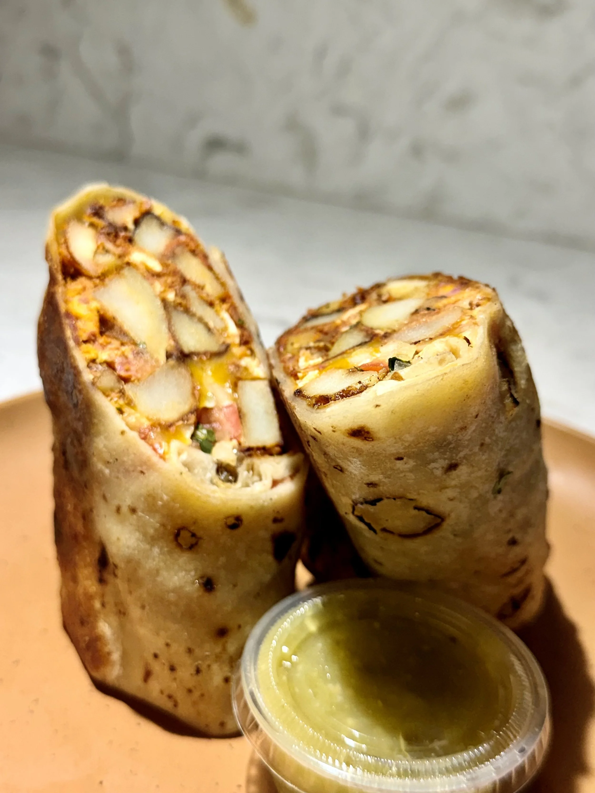 Burrito de Chorizon con Huevo