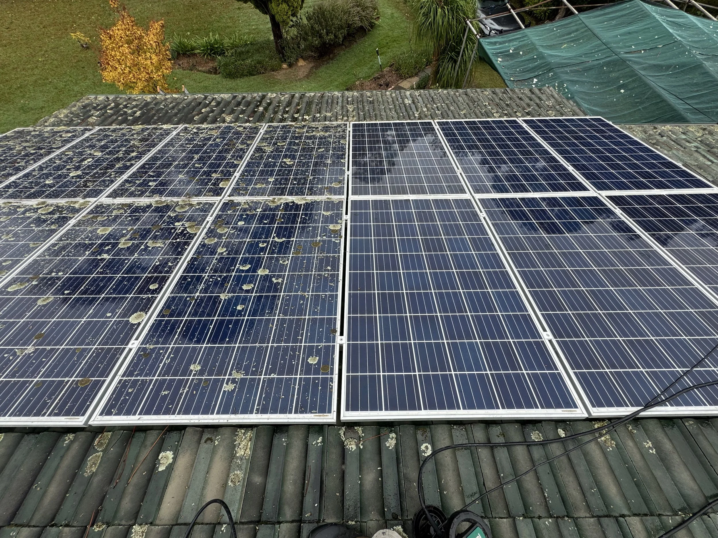 Maintenance of exterior panels