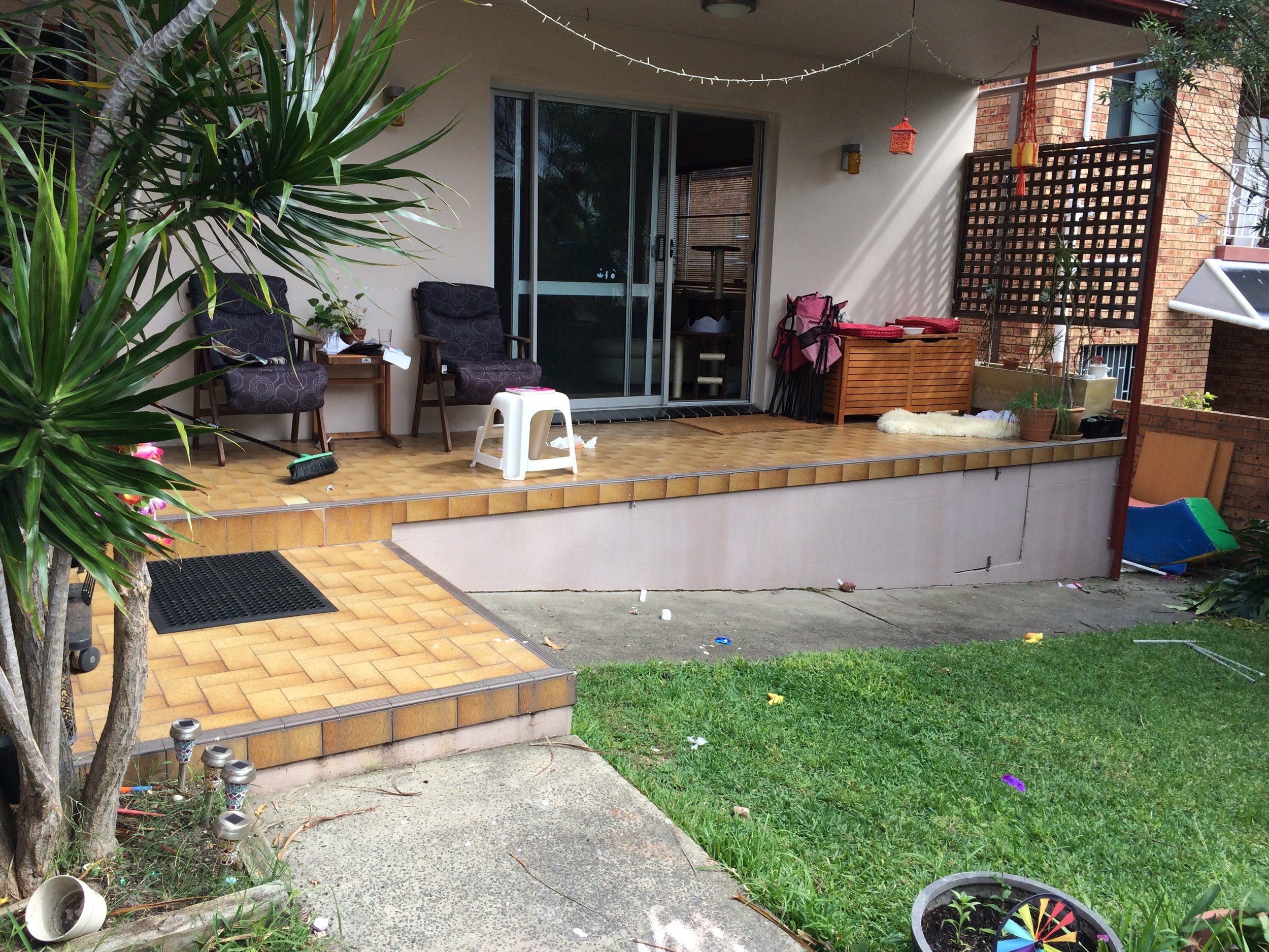 Outdoor timber deck restoration and exterior property refresh completed by Drift Cove on the Central Coast NSW.