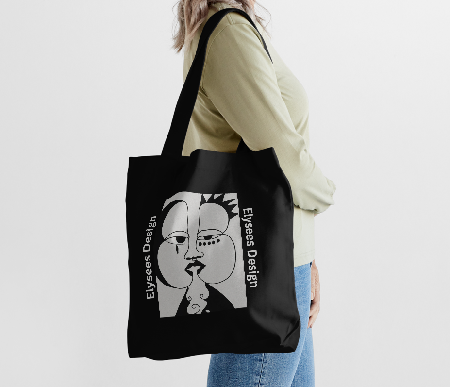 Elysees Design Tote Bag