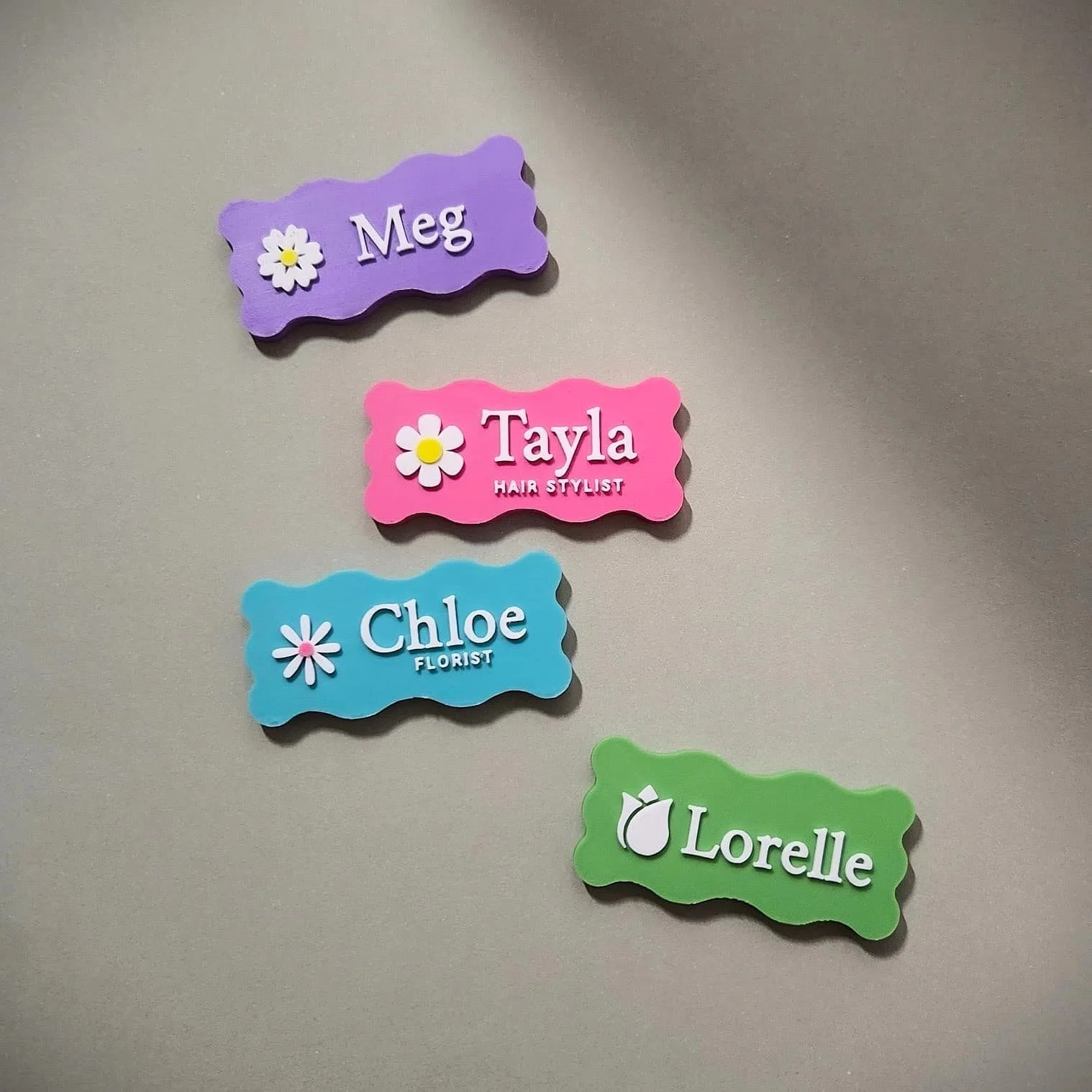 Little Bloom Name Tag