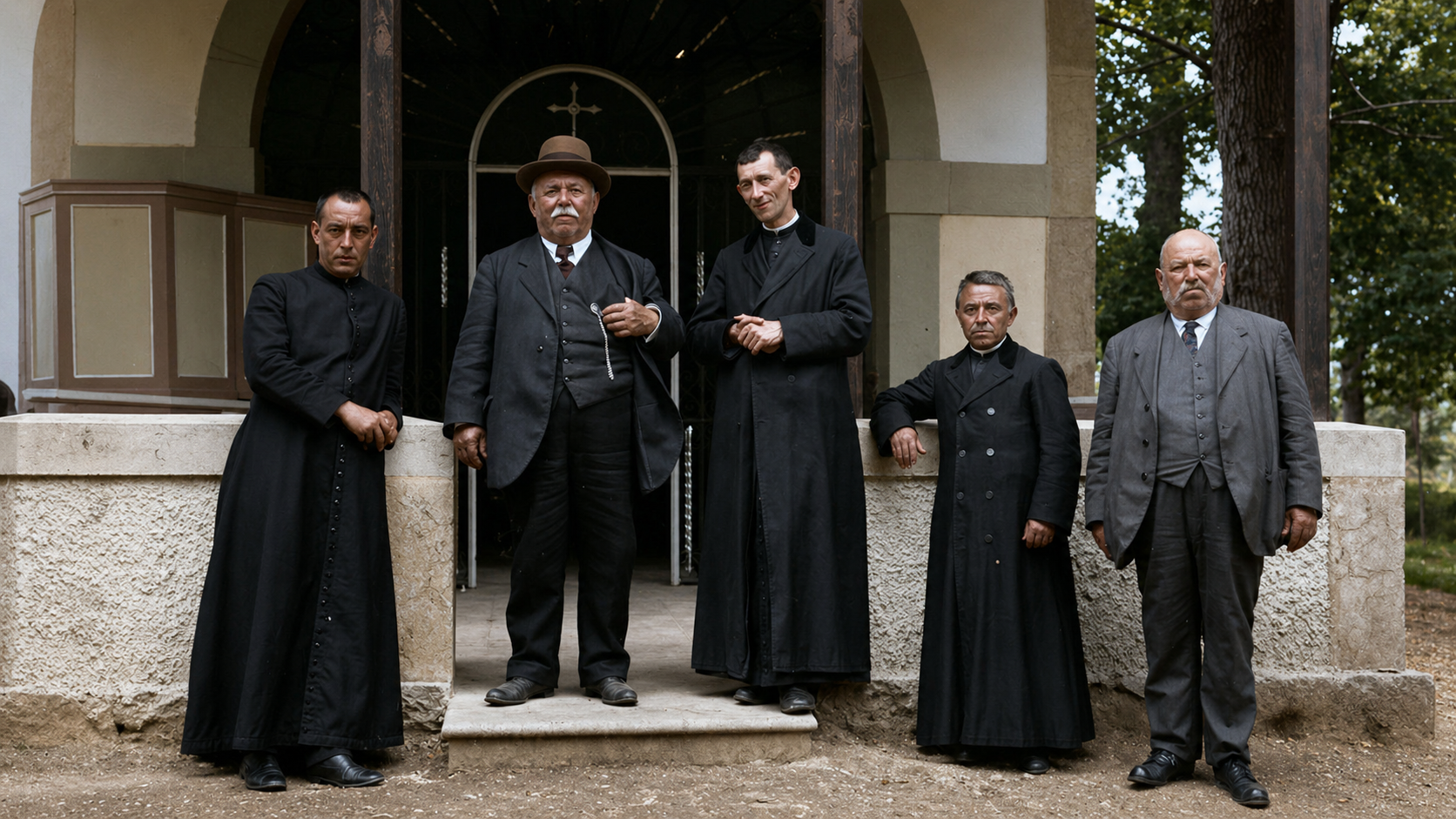 Modesto Montoto · Finales del siglo XIX – principios del XX · Museo del Pueblo de Asturias.  Imagen restaurada mediante técnicas de inteligencia artificial.