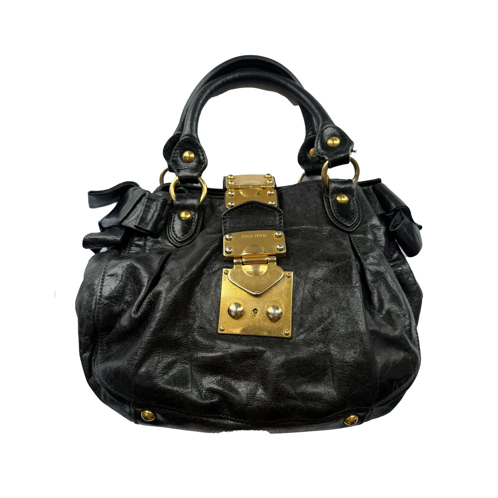 Miu Miu Bow Coffer bag