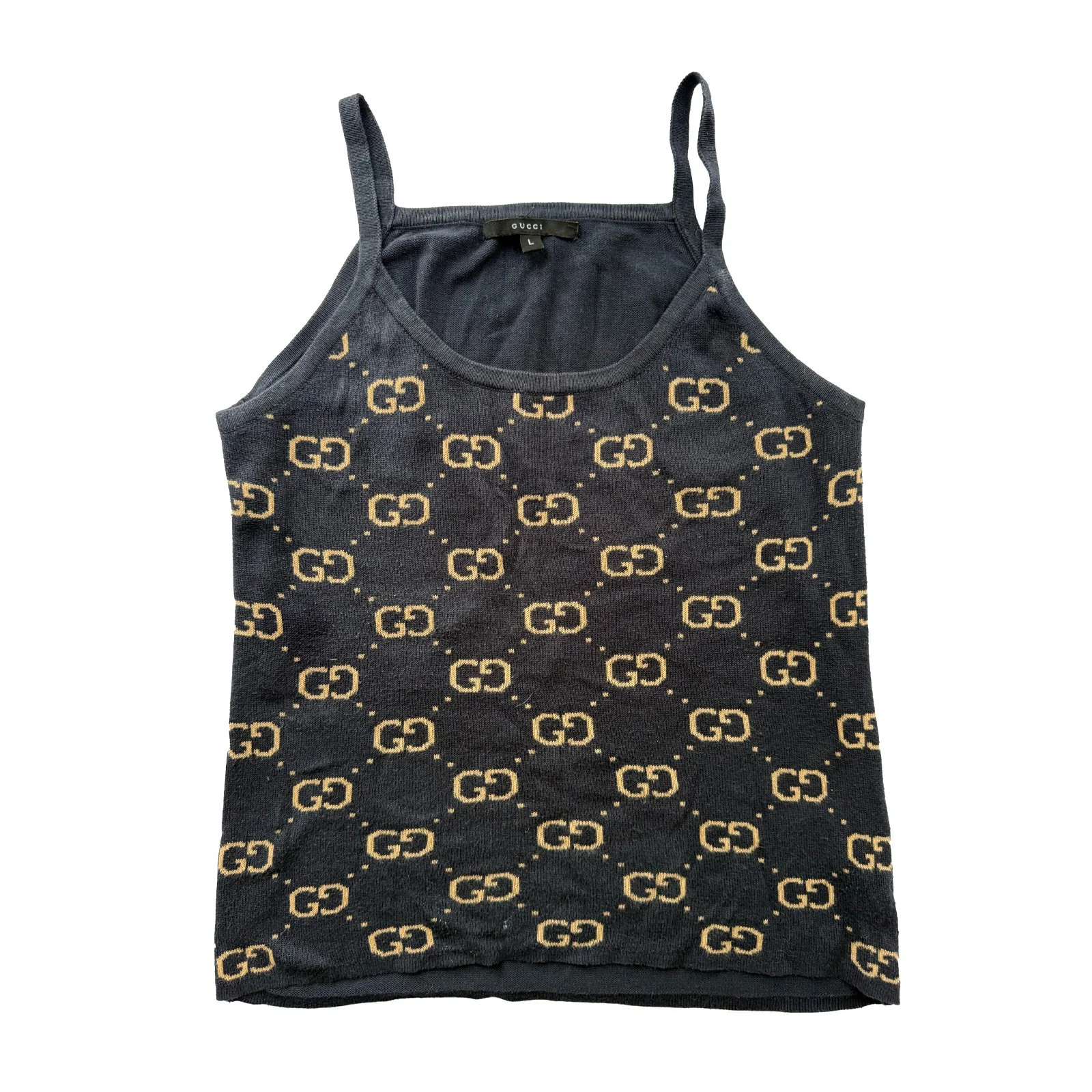 Gucci GG knit vest top
