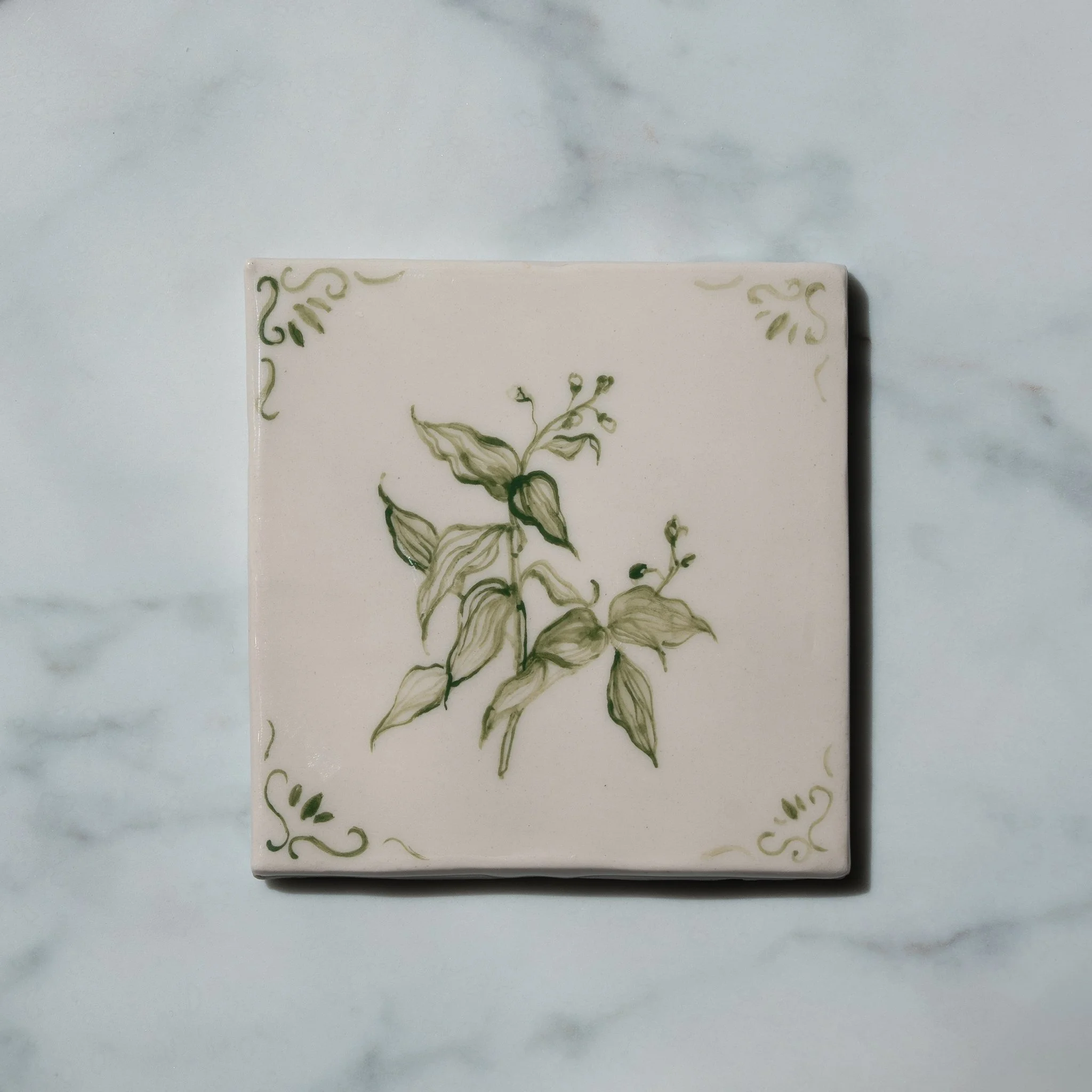 Spring Branches Picture Tile – $120 NZD