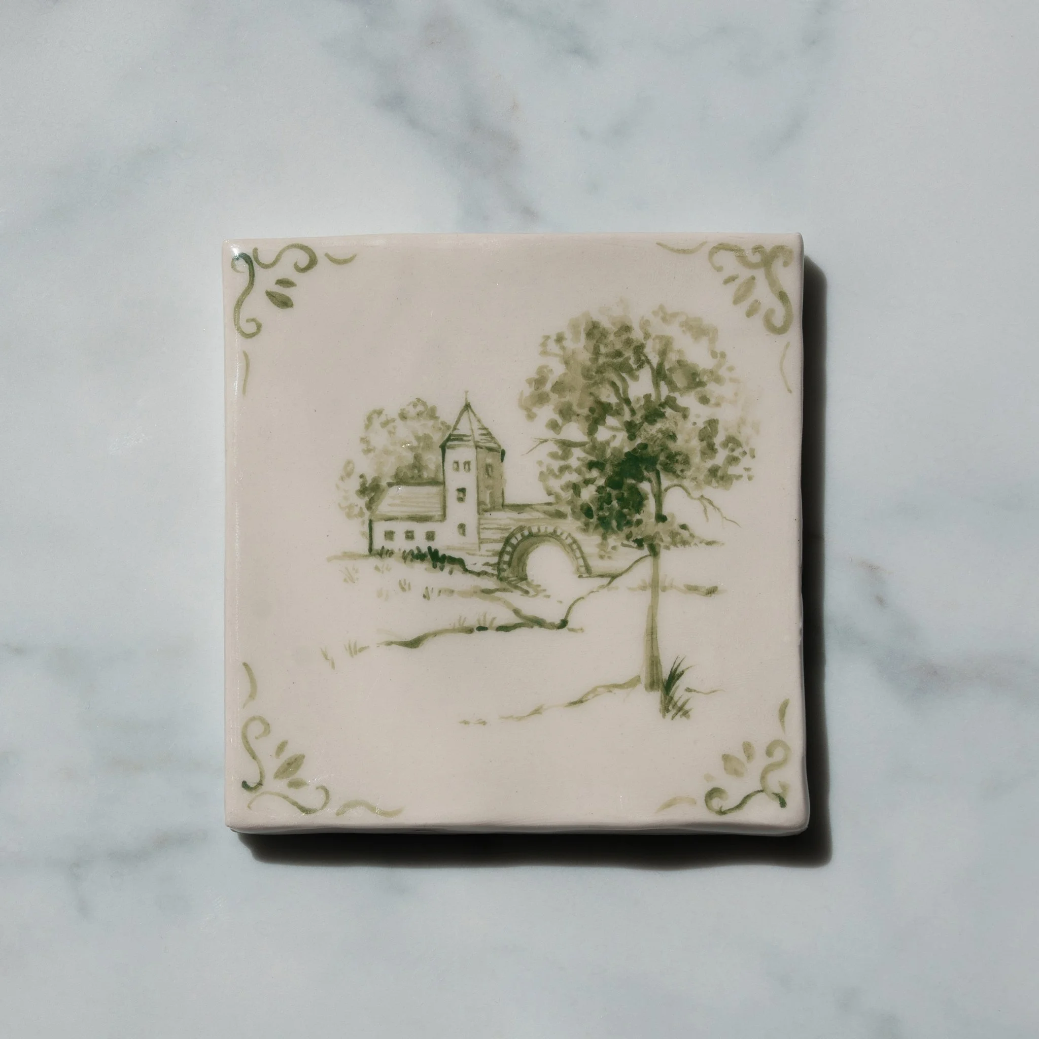 Bridge Cottage Picture Tile – $120 NZD