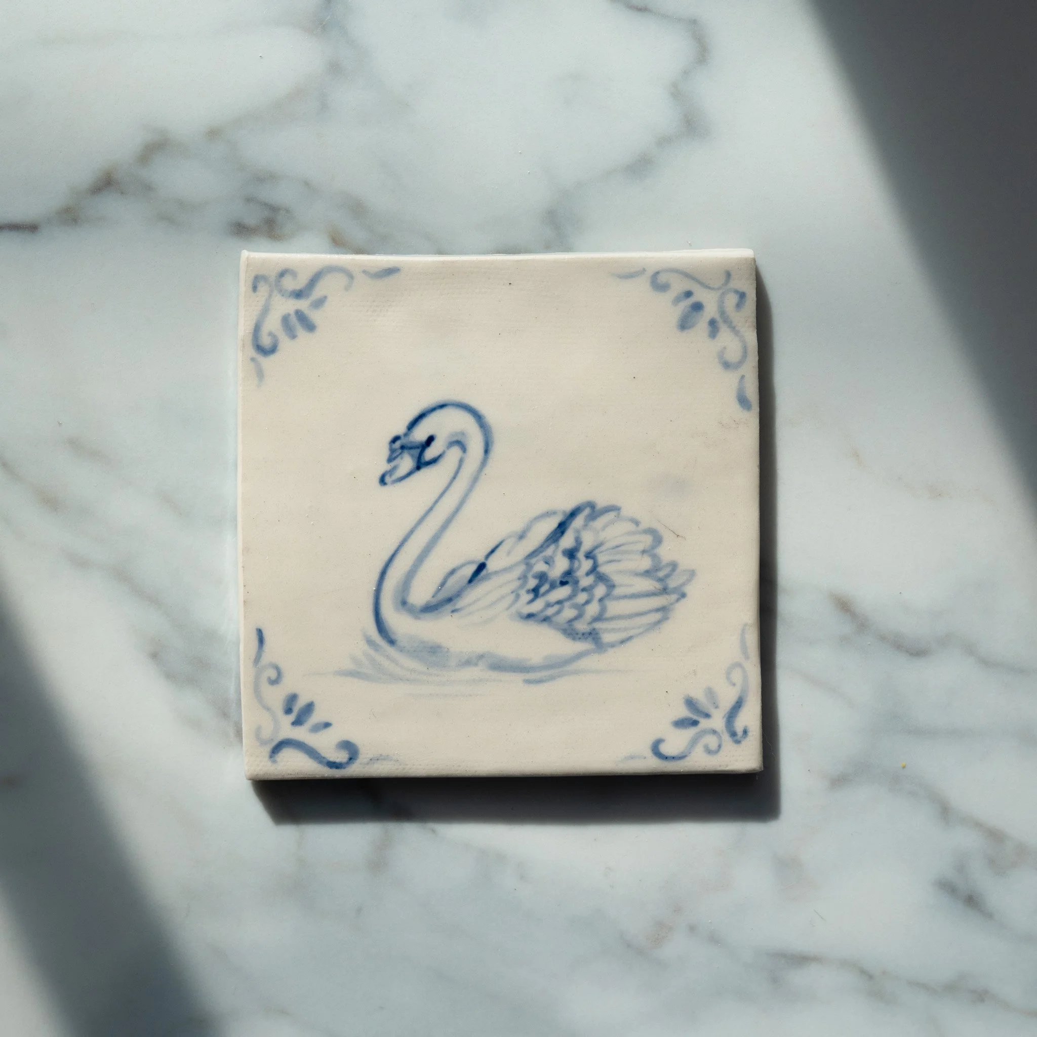 Swan Picture Tile – $120 NZD