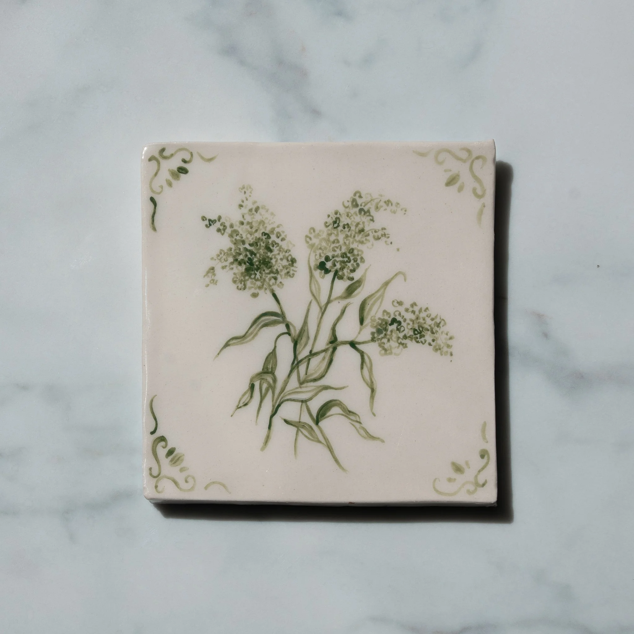  French Hydrangea Picture Tile – $120 NZD