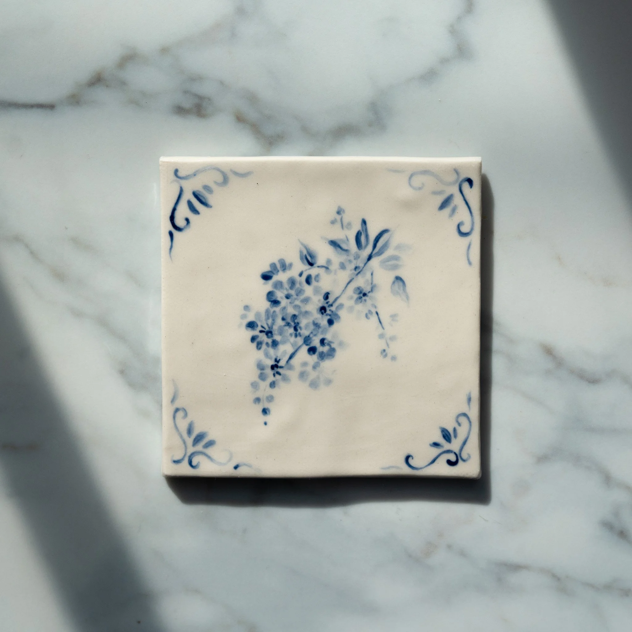 Floral Picture Tile – $120 NZD