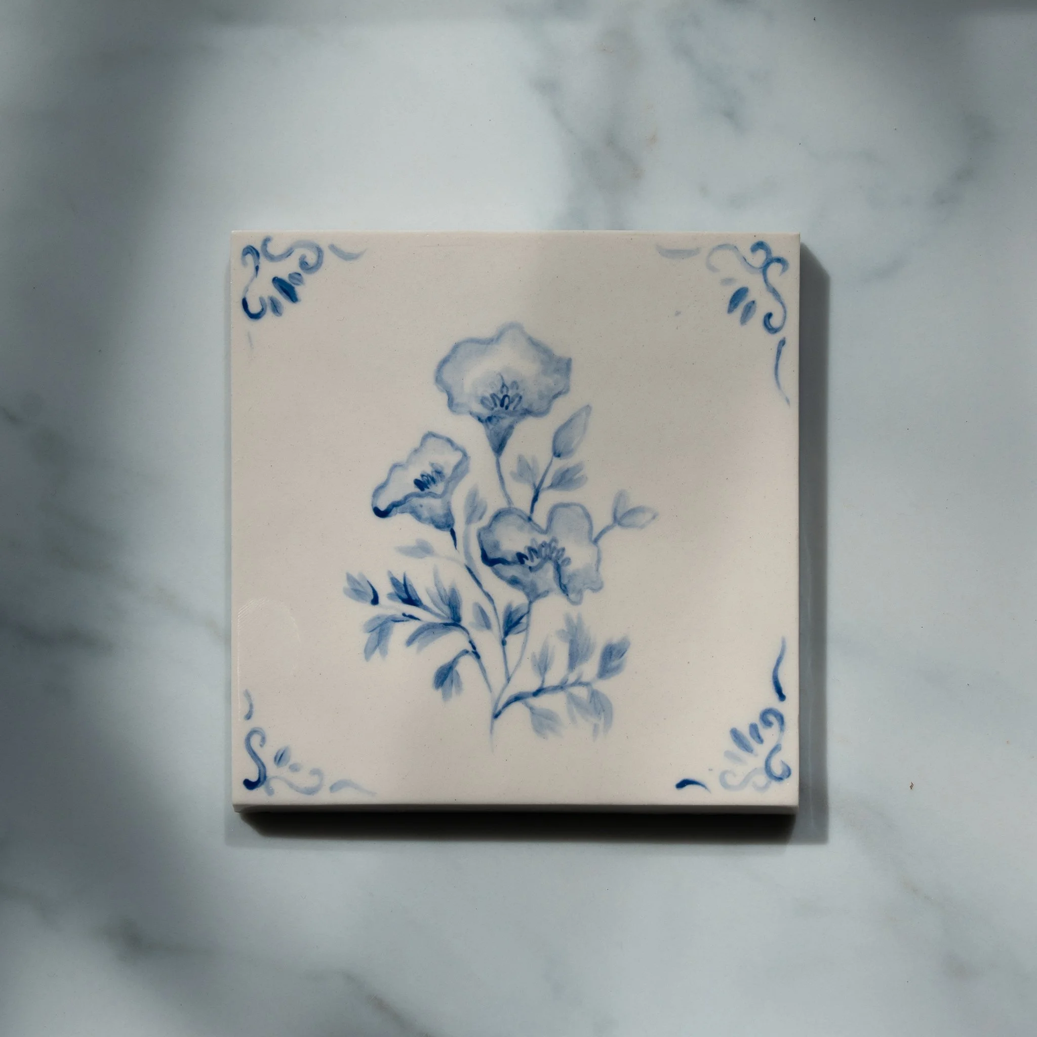 Custom Flower Picture Tile