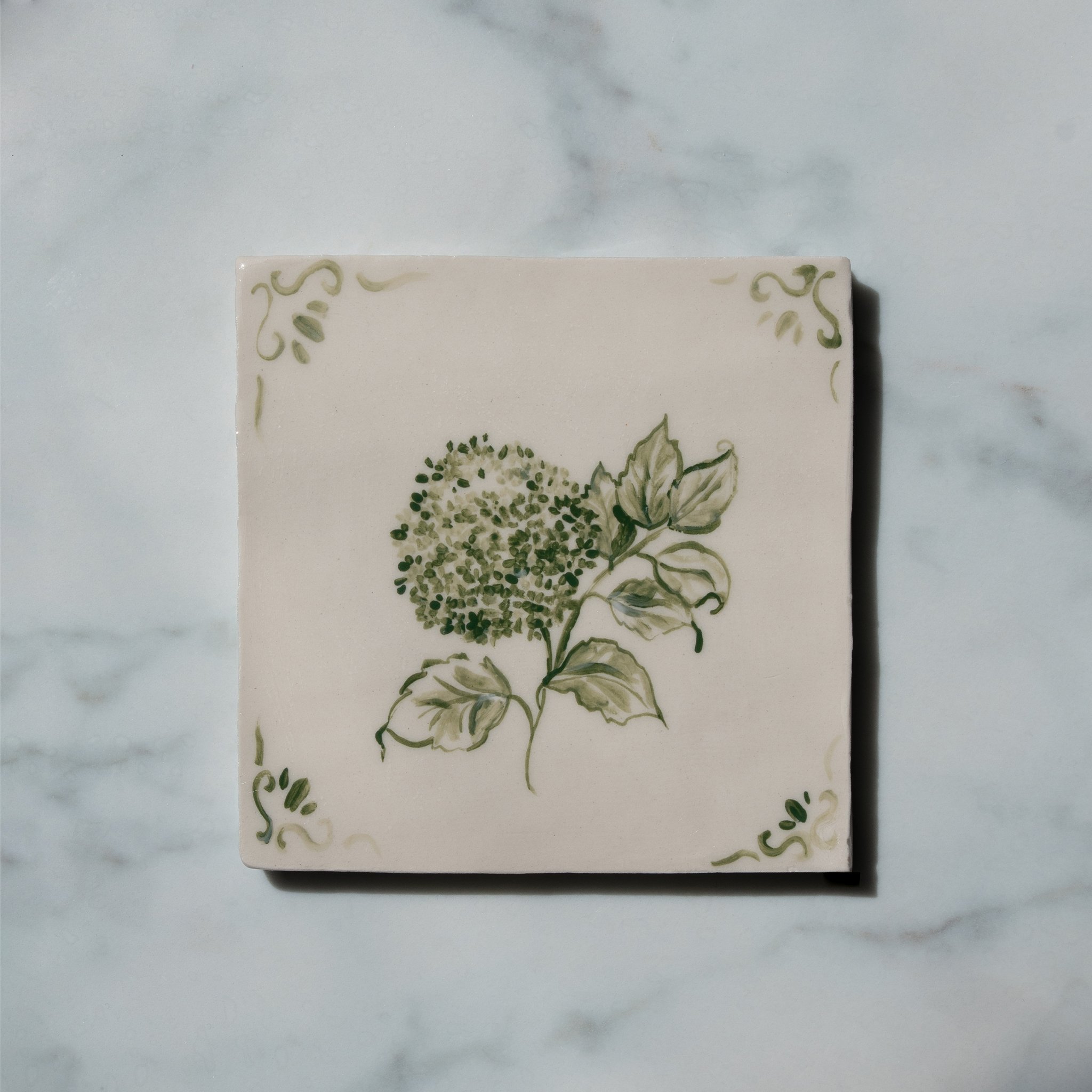 Hydrangea No 2 Picture Tile – $120 NZD