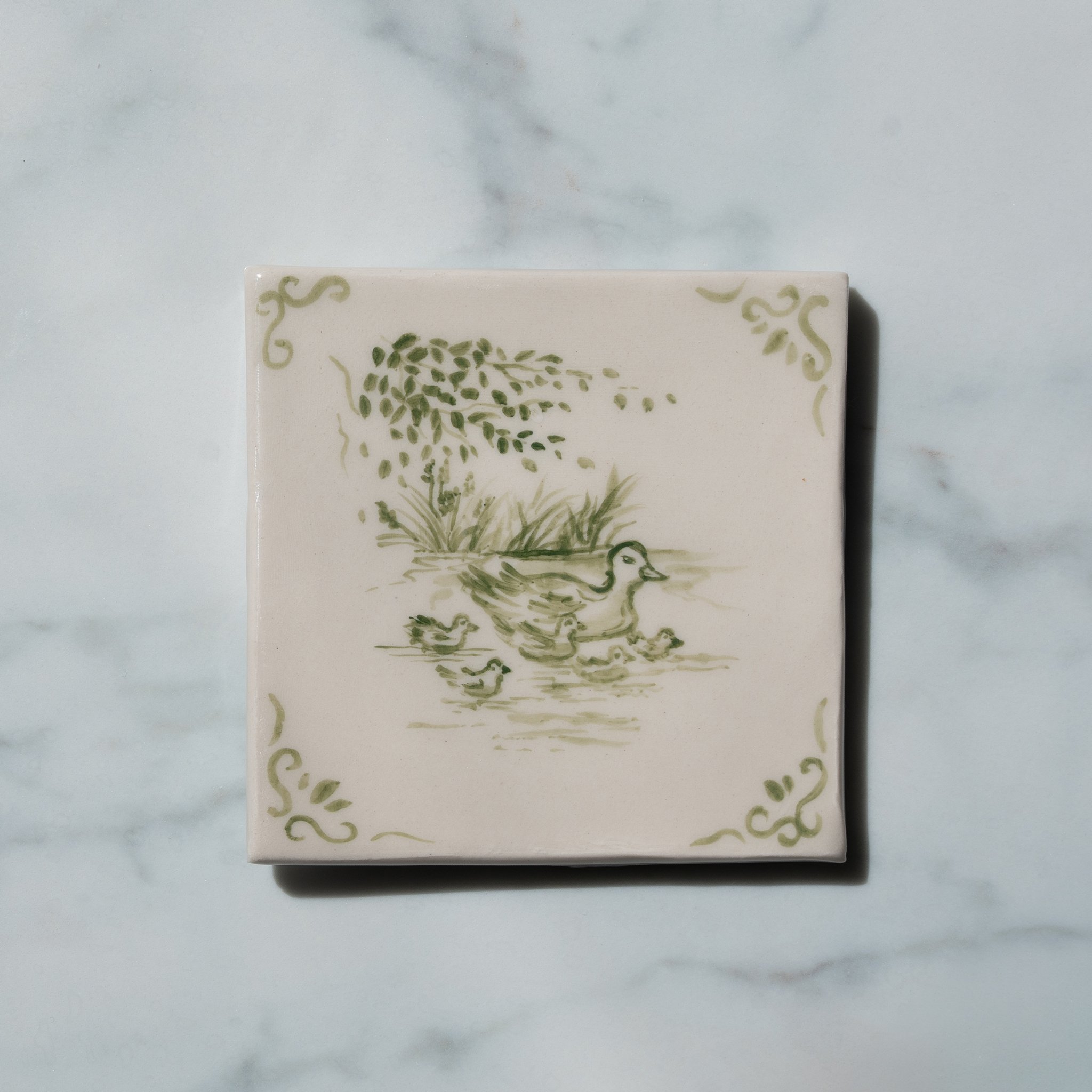 Mother Duck Picture Tile – $120 NZD