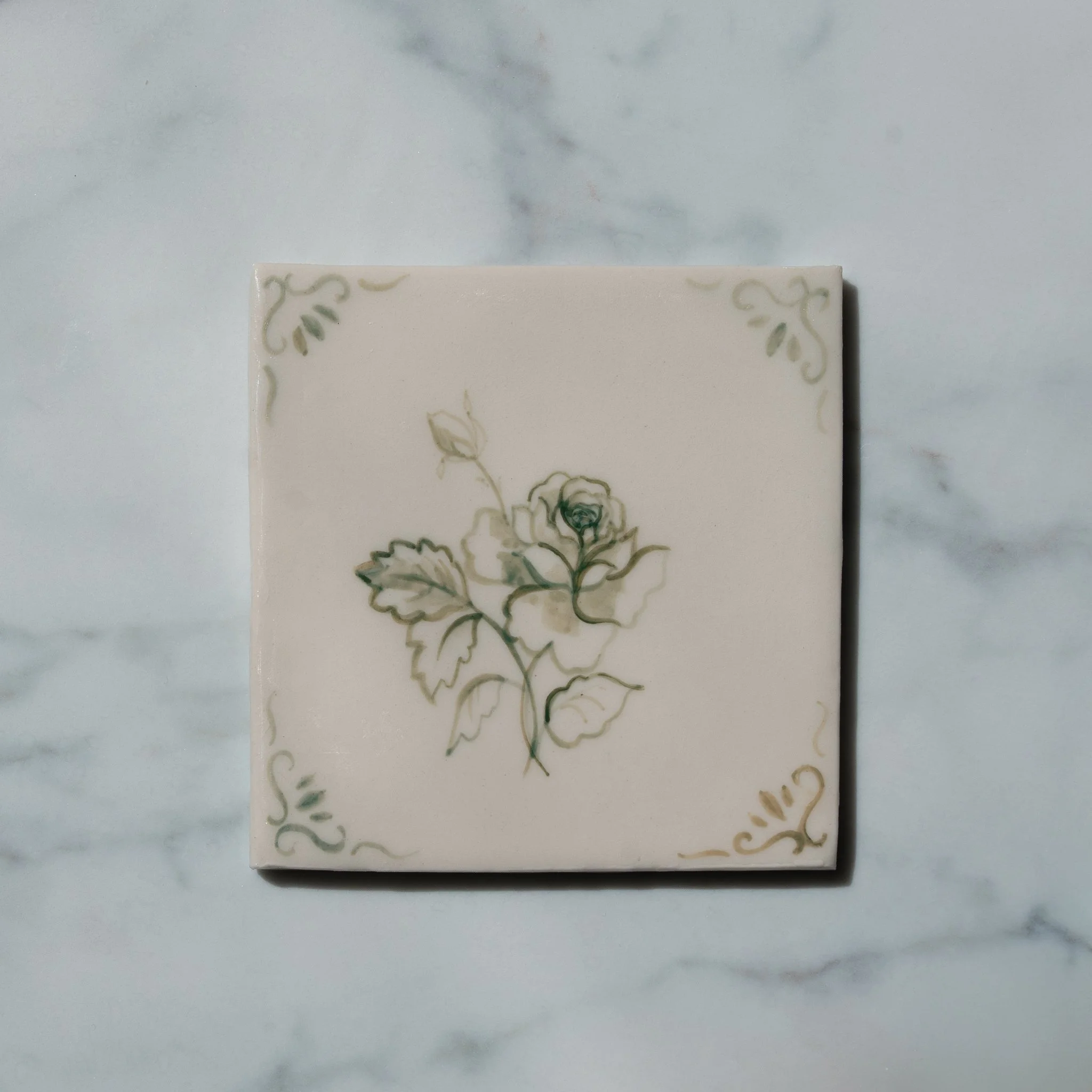 Rose Picture Tile – $120 NZD