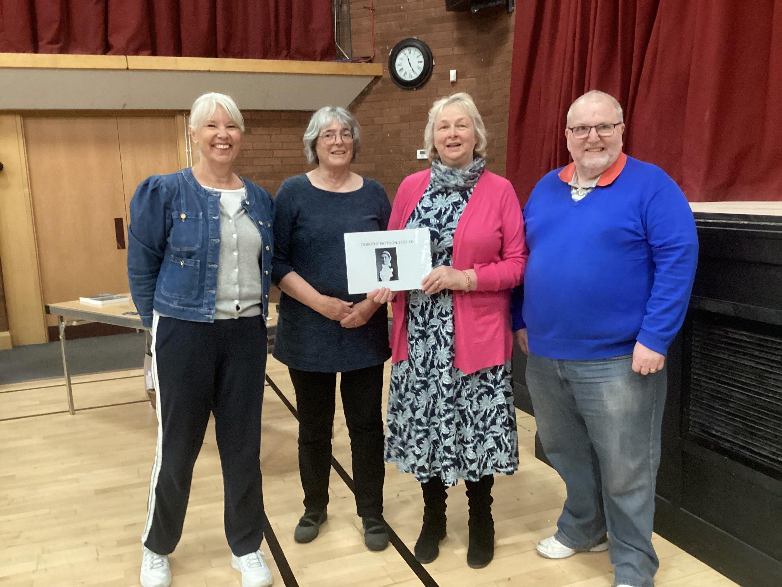 Last Wednesday I spent the morning with Northallerton U3A, where I gave a talk and presentation about Sister Dora.

It was great to speak to Northallerton U3A again, what a friendly group.

I snapped a pic with my friend Kathy and my old school mate 