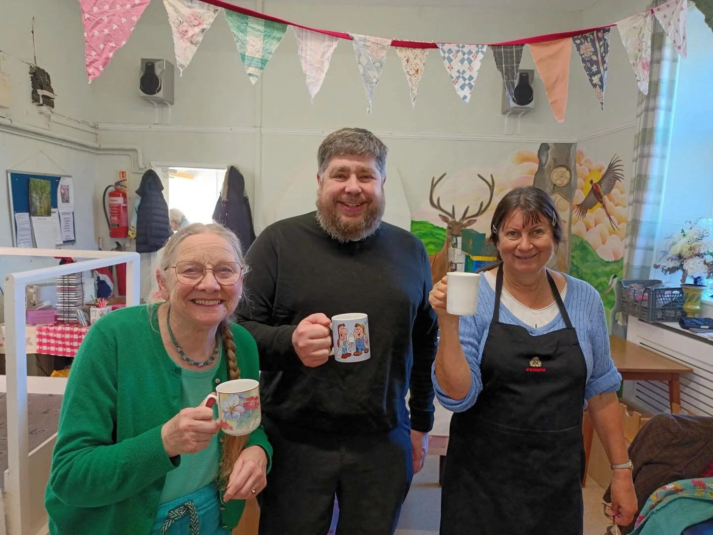 Saint Oswald&rsquo;s Church Roof Fund

Our first fund raising event of the year was held yesterday in Constable Burton Reading Rooms.
St. Oswald&rsquo;s joined with St Andrew&rsquo;s, Finghall to serve a Big Breakfast.

Dozens of people came along to