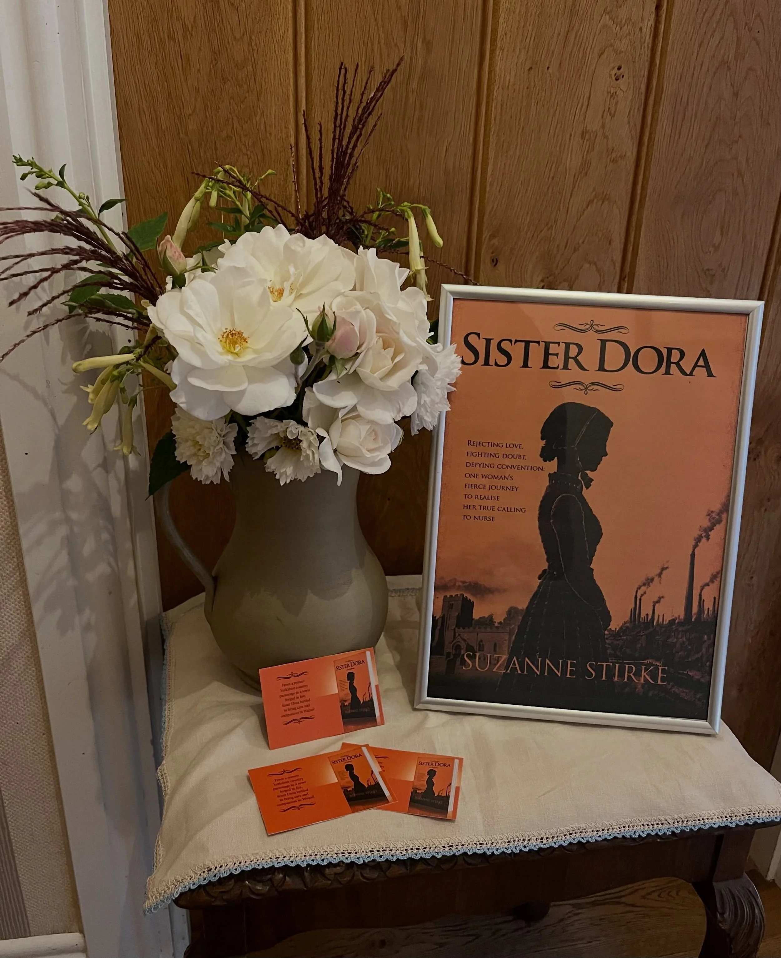 The big day is almost here!
I am expecting my Sister Dora books to be delivered on Wednesday.

Our first big event to launch, &lsquo;Sister Dora,&rsquo; will be at Walsall Hospital where we have been invited to be part of their September Events to Re