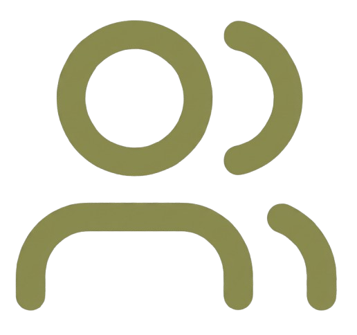 Icon of a person with a headset, representing customer support or assistance.