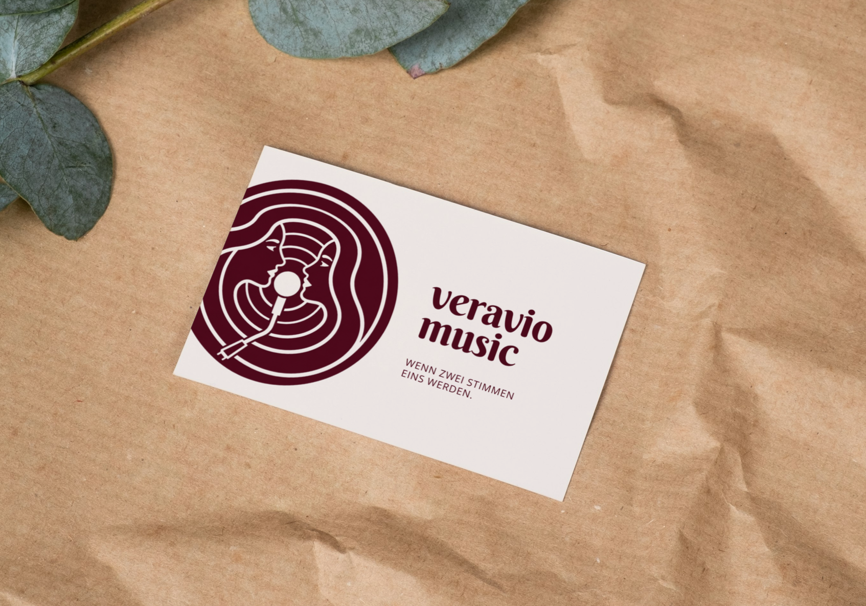Visitenkarte veraviomusic