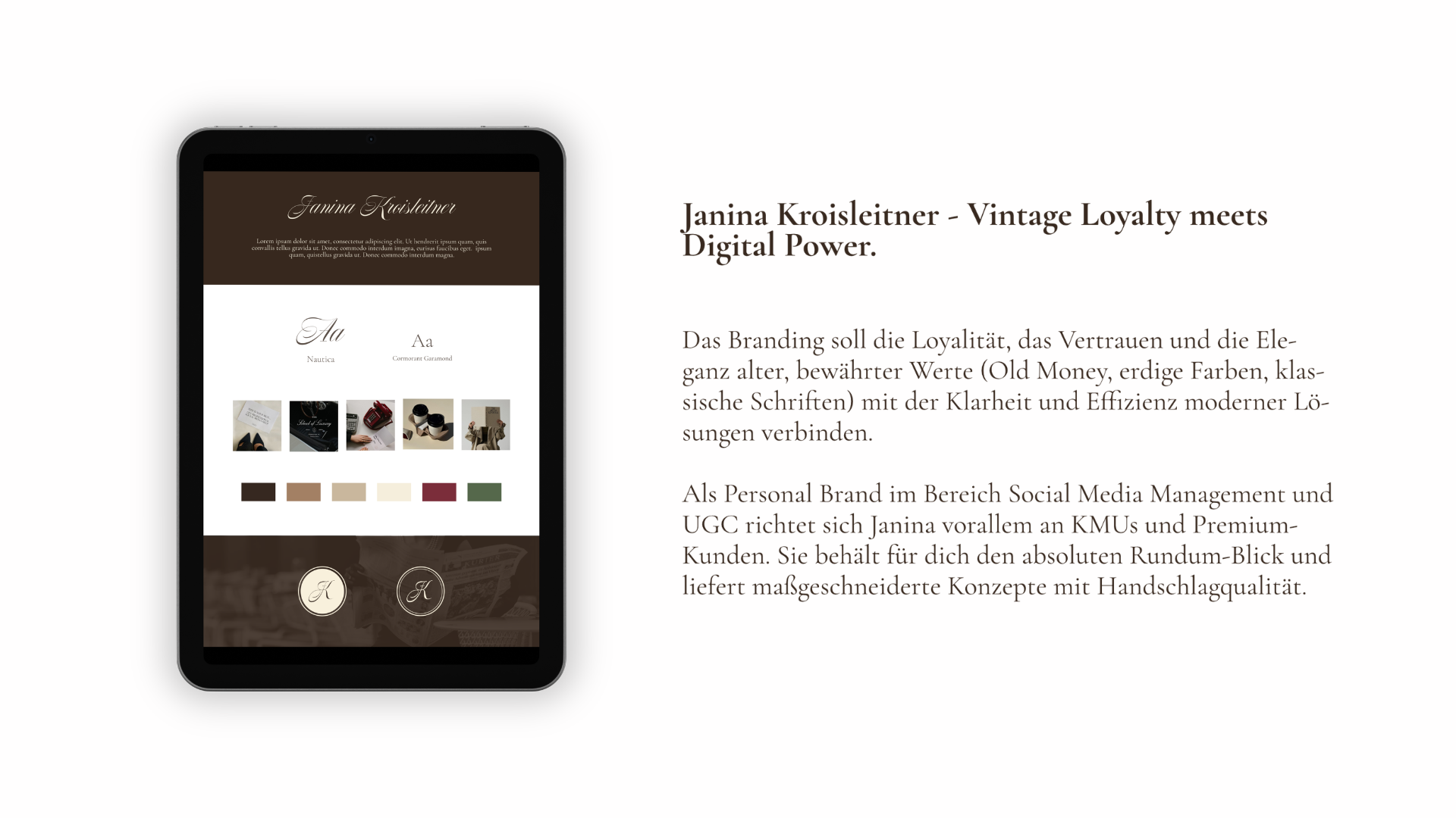 Über die Personal Brand "Janina Kroisleitner"