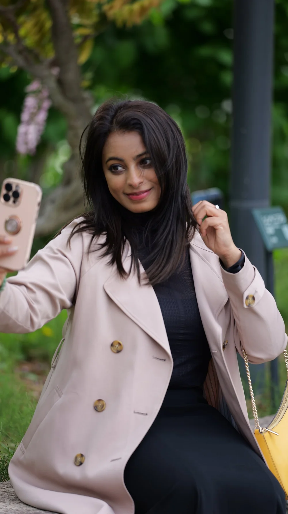 Amisha, cell biologist and founder of Ami & Co, in Osaka