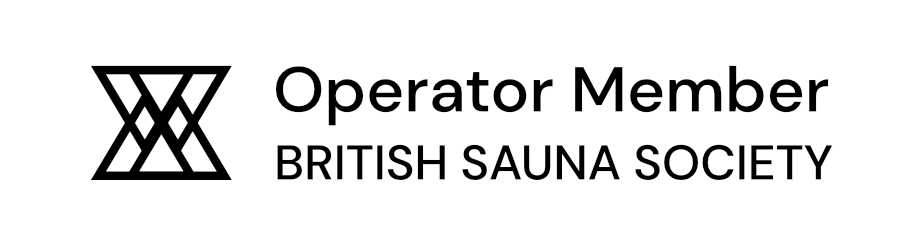 Operator Member badge of the British Sauna Society with a logo and text indicating membership.