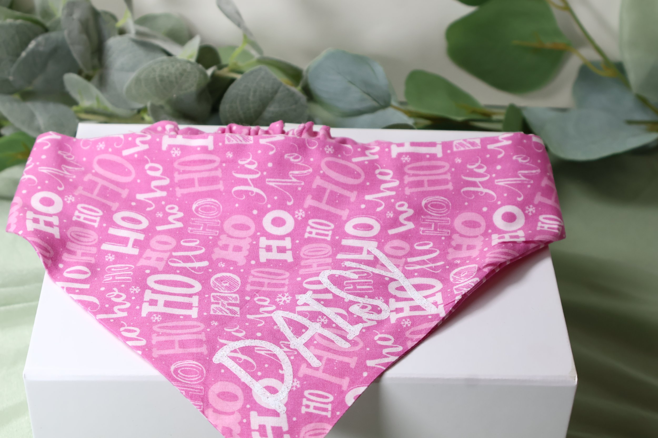 Personalised Christmas Pet Bandana