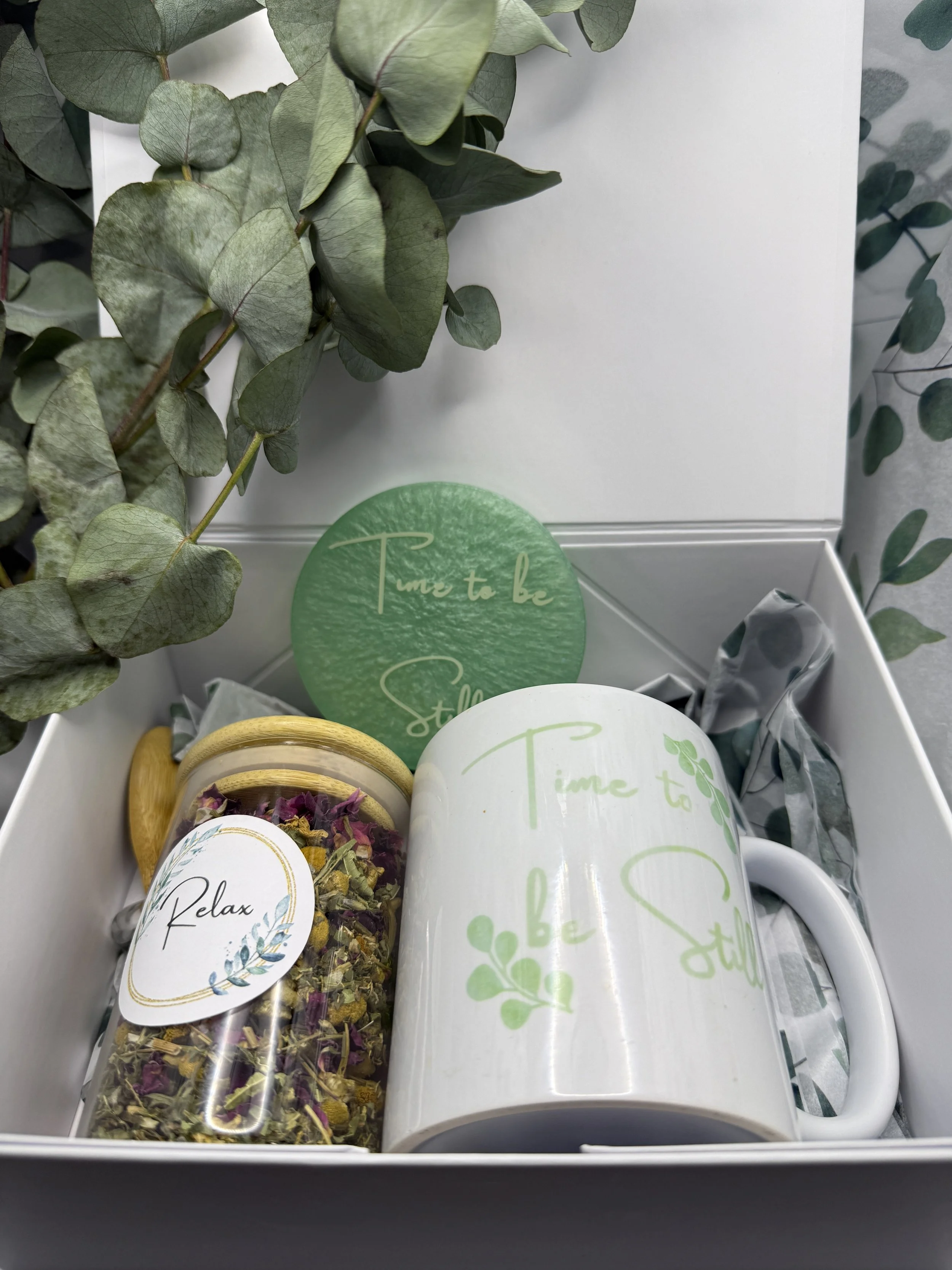 Relax Tea Gift Set | Calming Herbal Tea Gift Box
