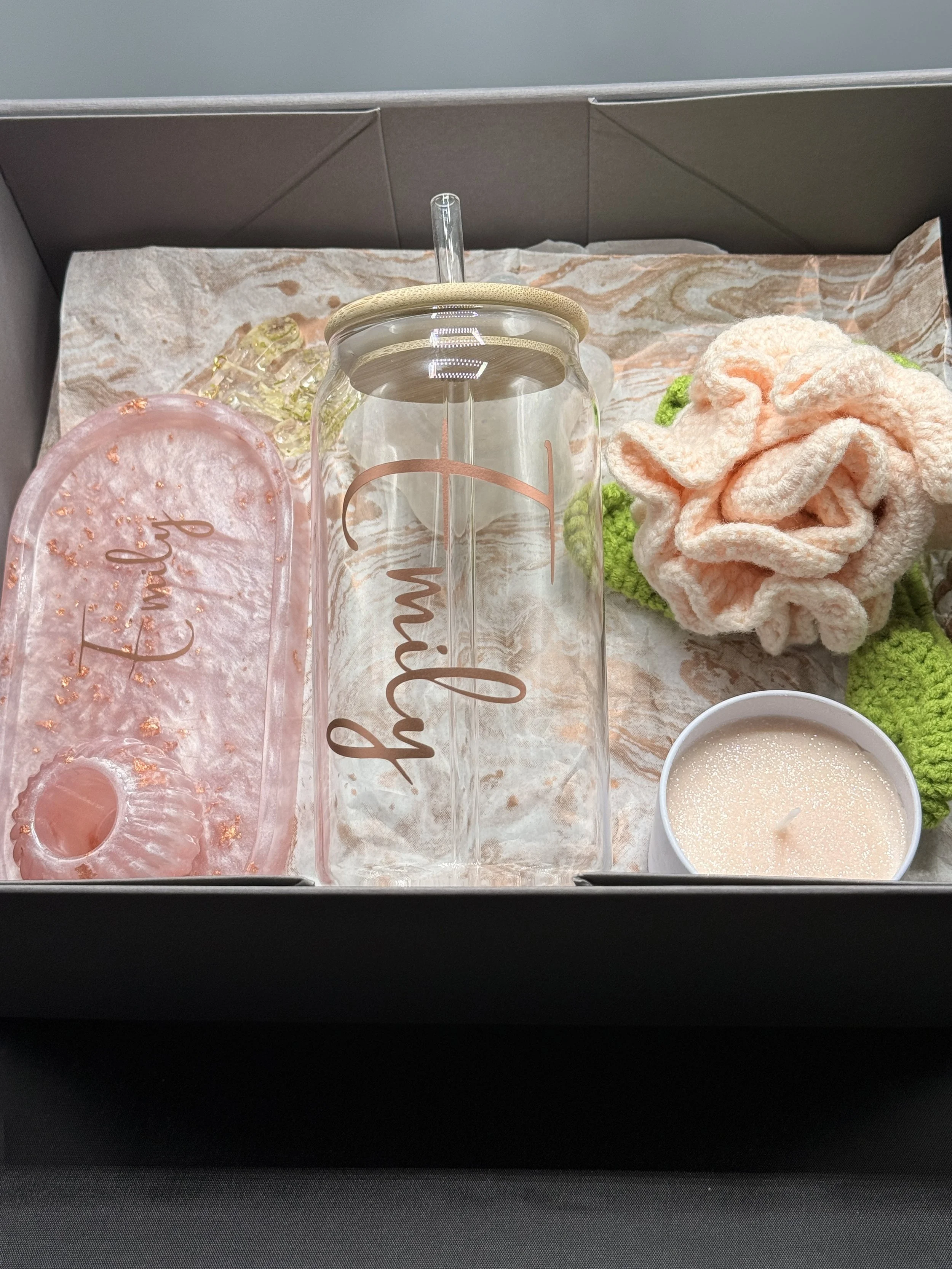 Luxury Personalised Bridesmaid Maid of Honour Proposal Gift Box