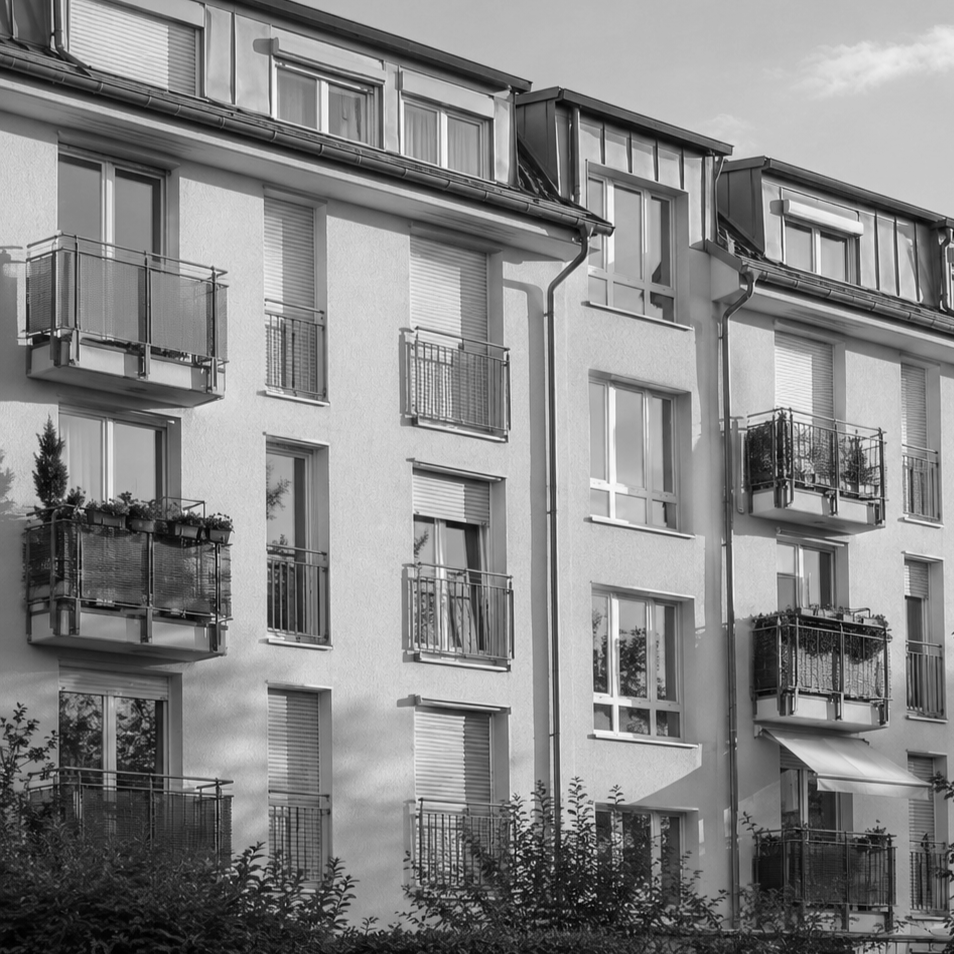 Hausfassade einer Immobilie