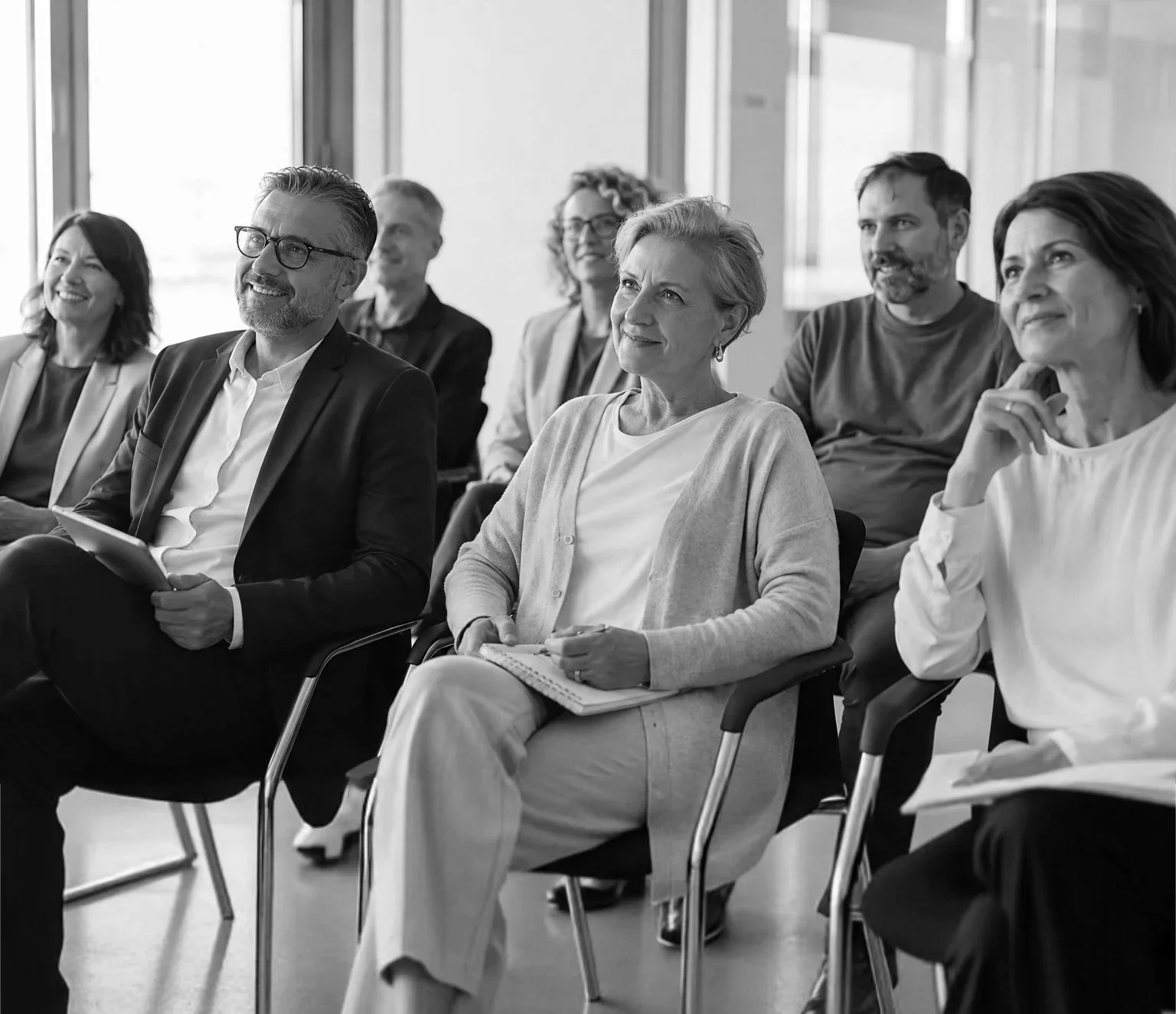 Seminarteilnehmer der Immobilienwirtschaft