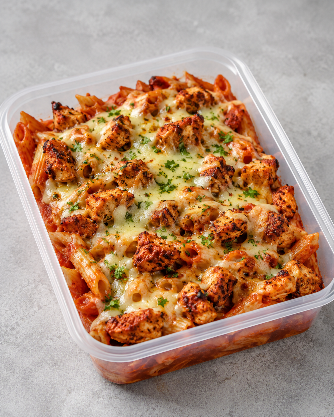 Peri Peri Chicken with Arrabbiata Pasta Bake