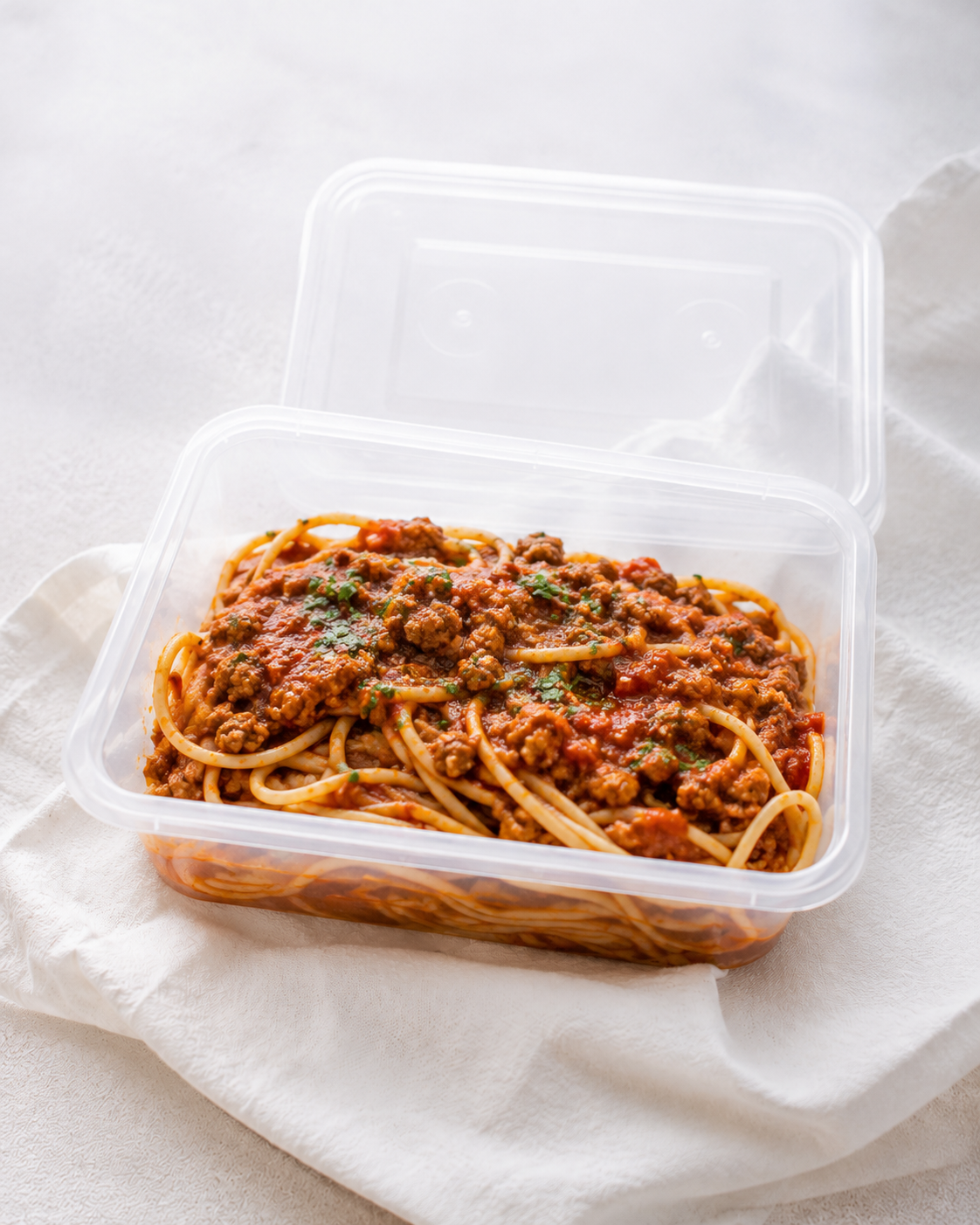 High-Protein Chicken Mince with Spaghetti