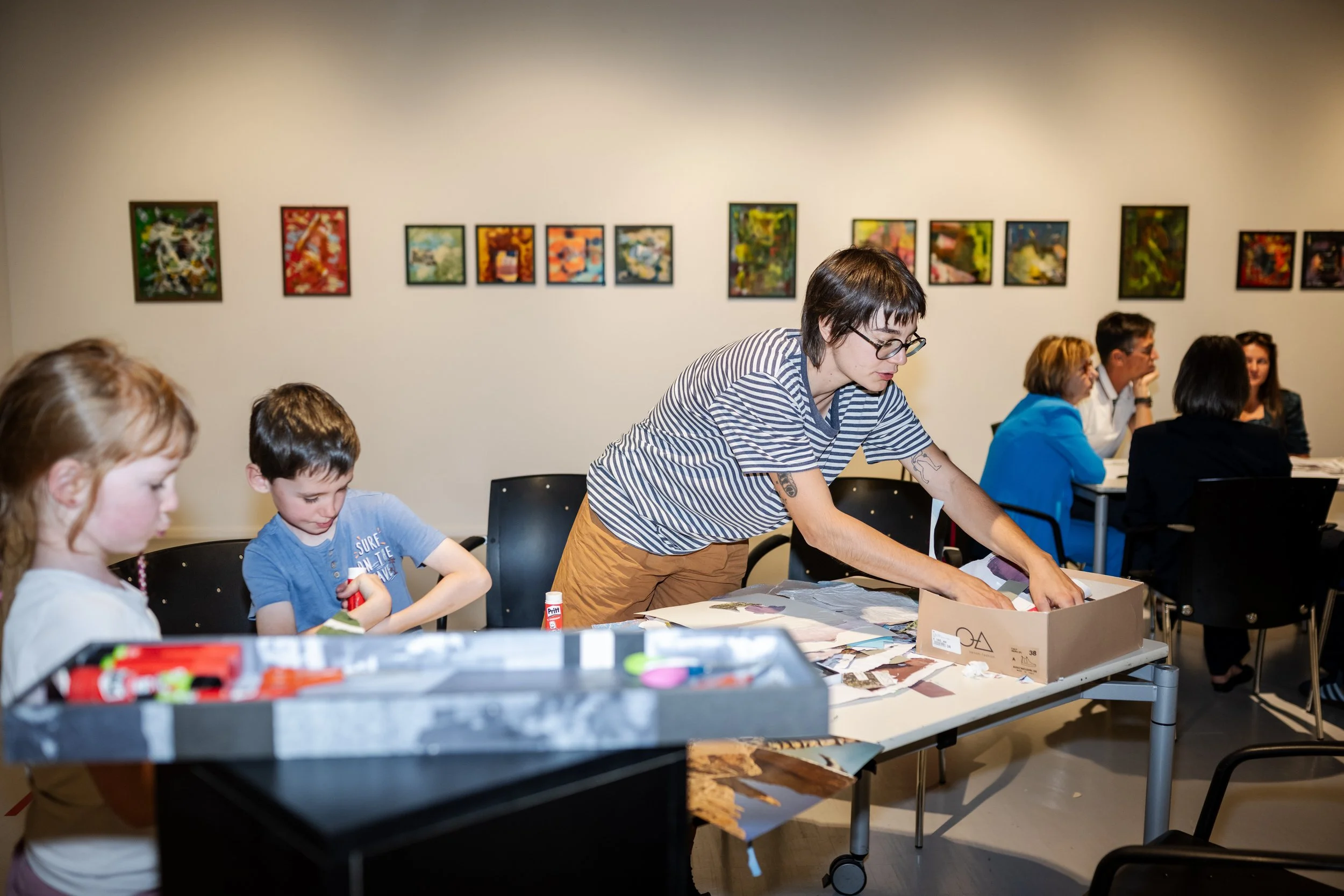 Guided Tour & Collage Workshop Kids 6+, Silvia Baccanti
