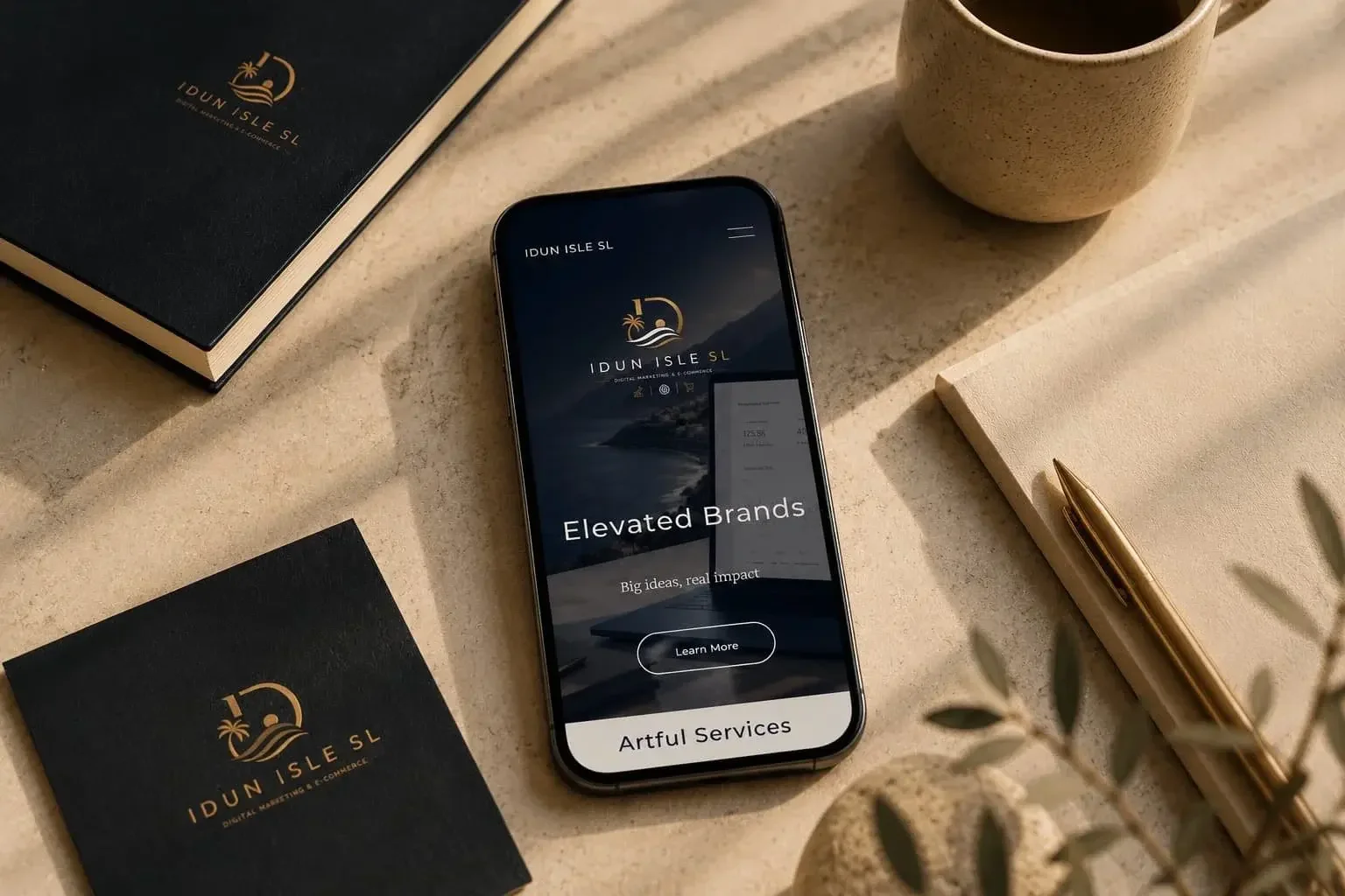 IDUN ISLE SL - Mobile-First Brand Experience.webp