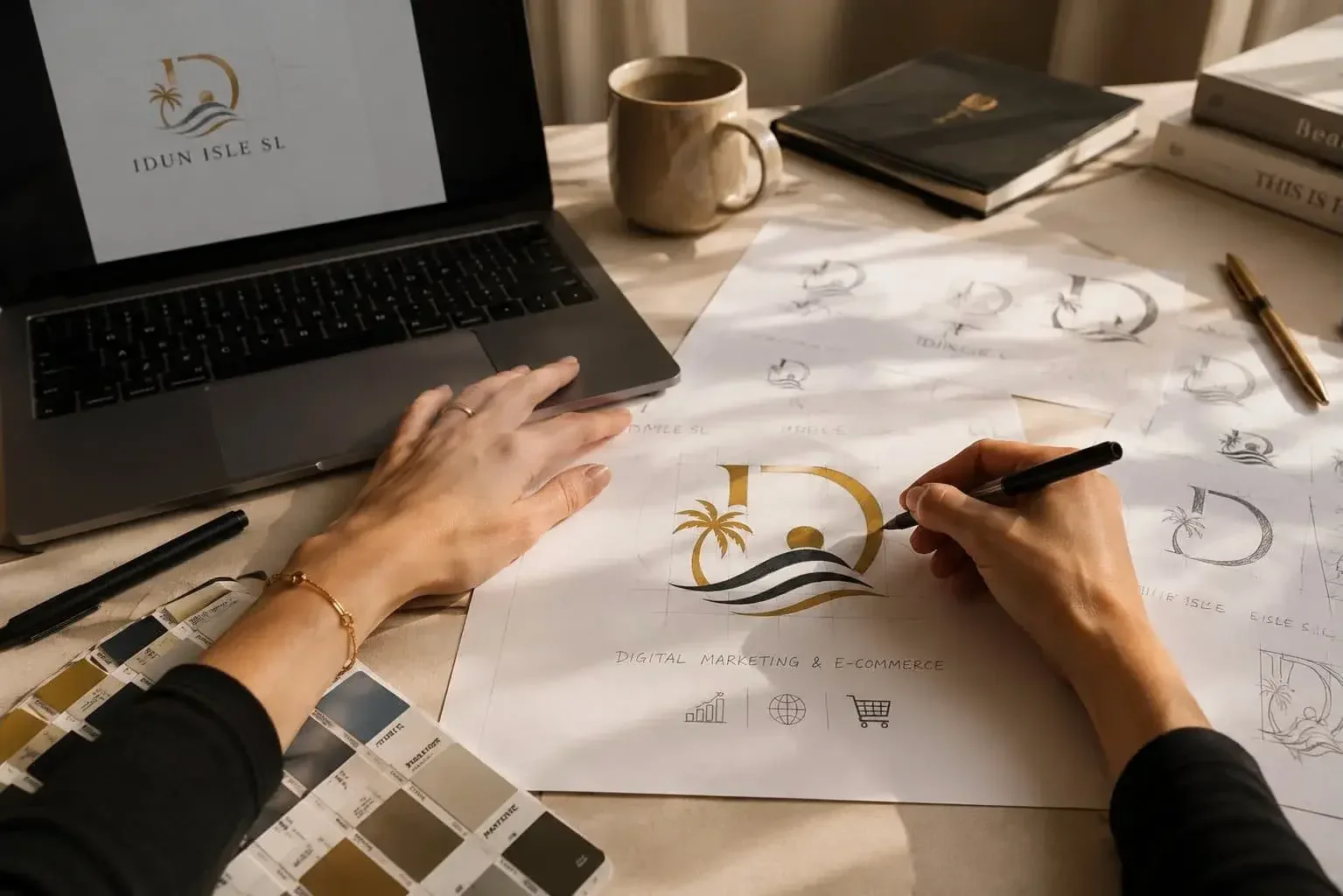 Crafting the IDUN ISLE Brand Identity.webp