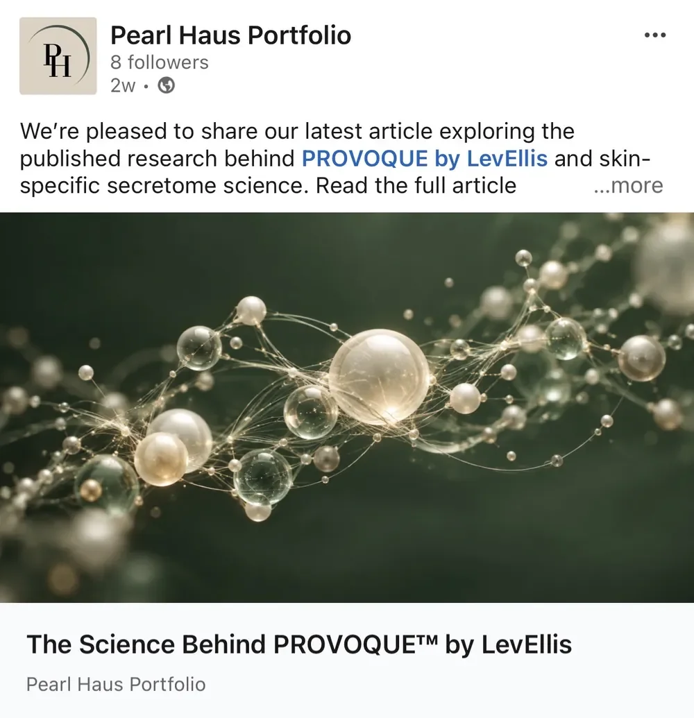 Linkedin Article Pearl Haus Portfolio