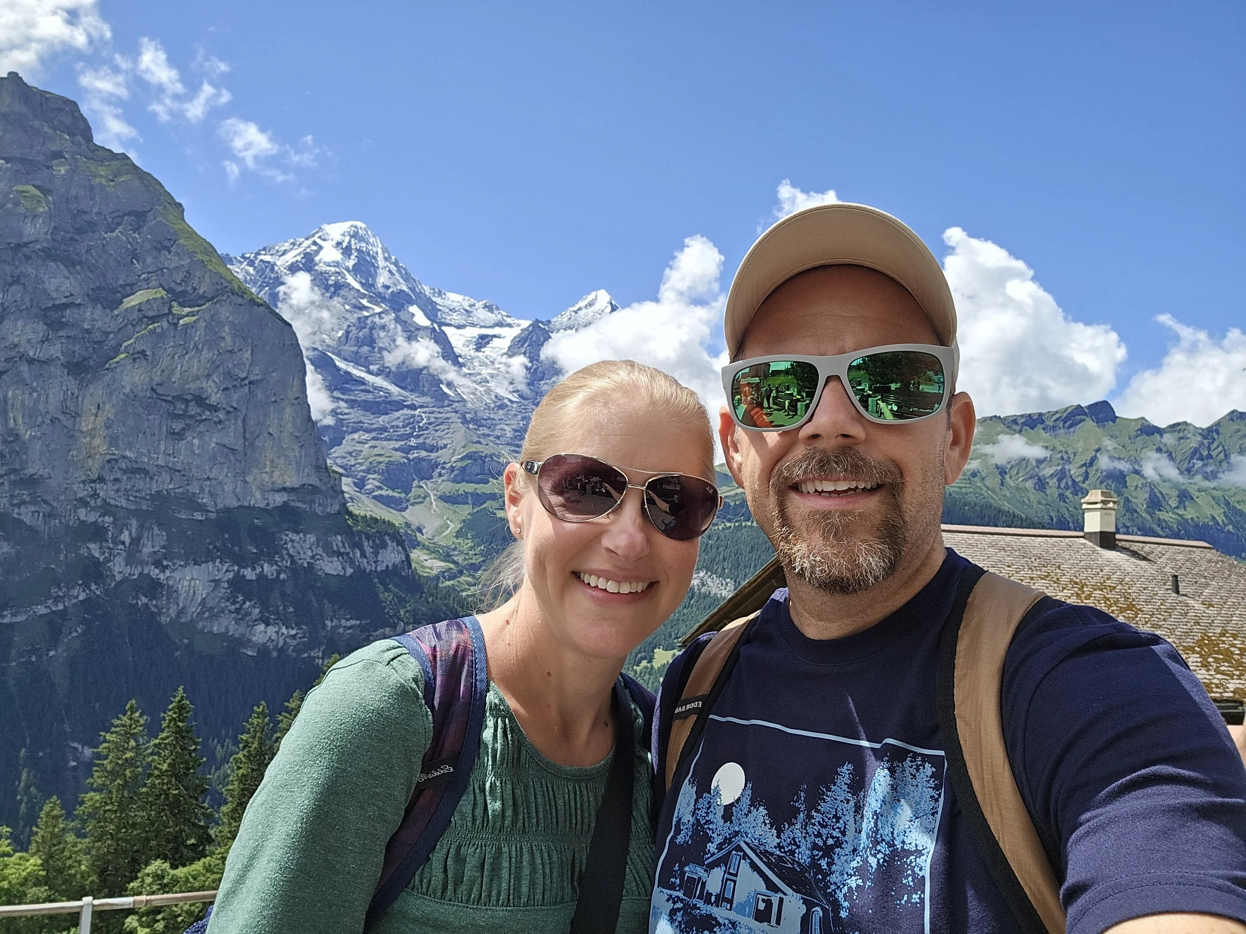 Rich and Robyn photo in Männlichen in the Swiss Alps