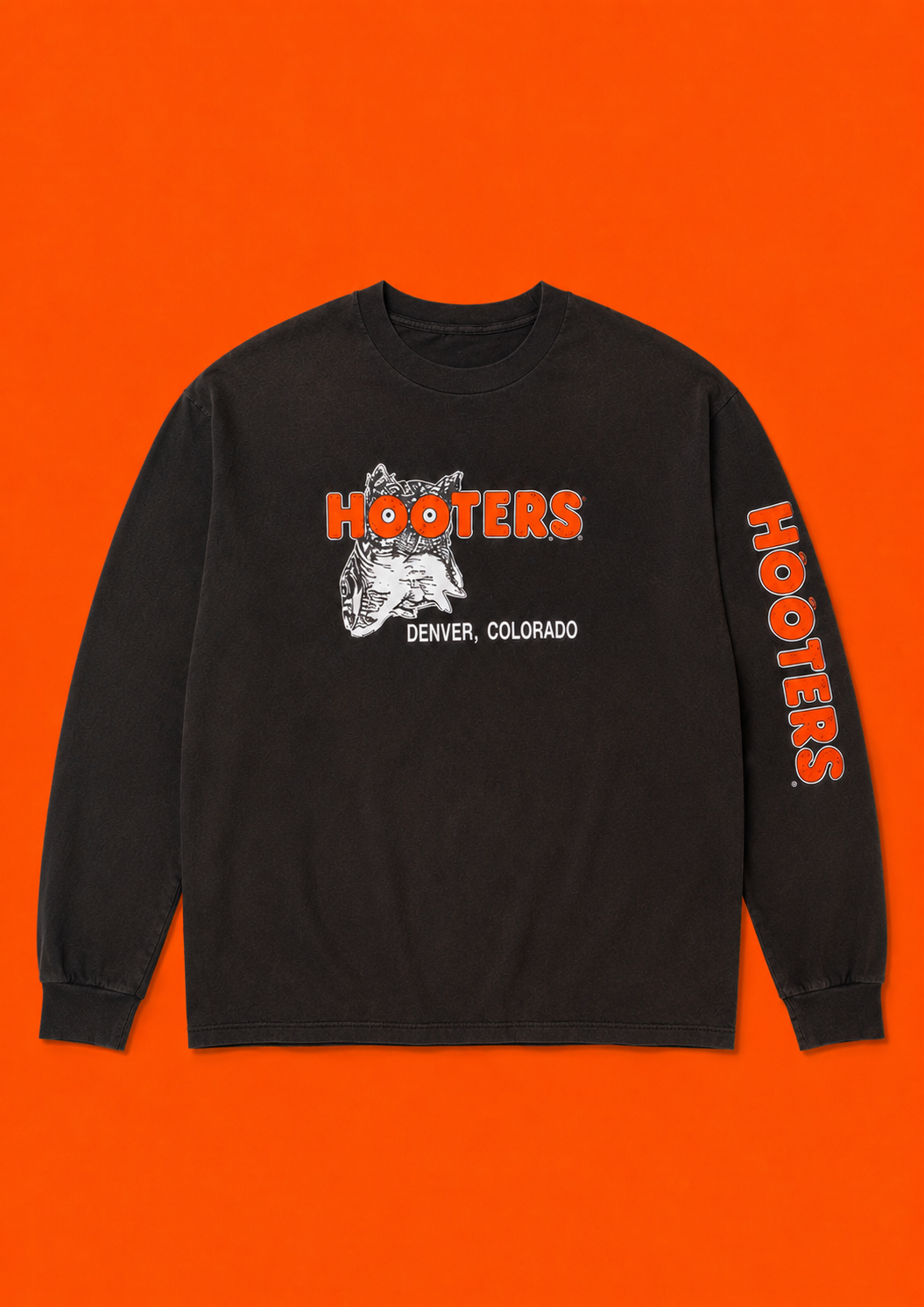 Hooters Denver Colorado Long Sleeve Promo T-shirt