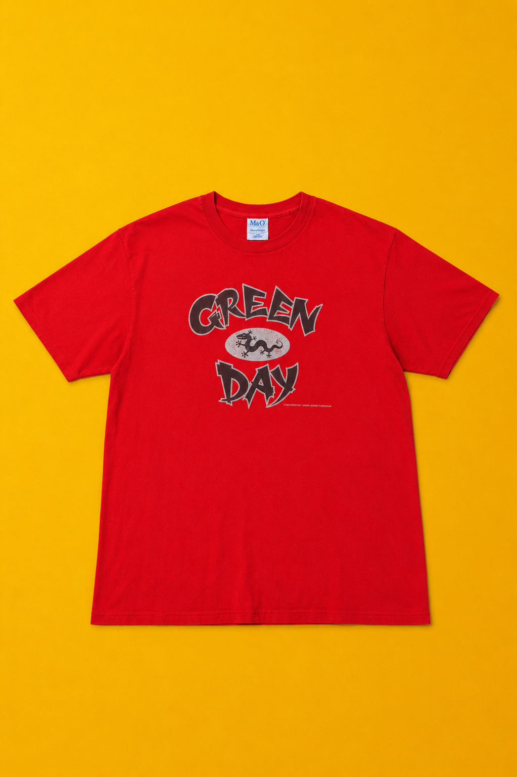 Vintage 2000 Green Day Chinese Dragon Graphic T-shirt