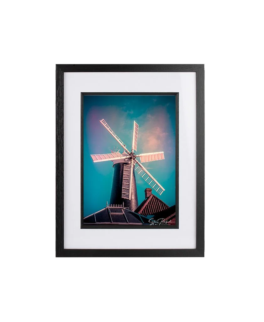 Waltham Windmill Morning Framed Photograph
