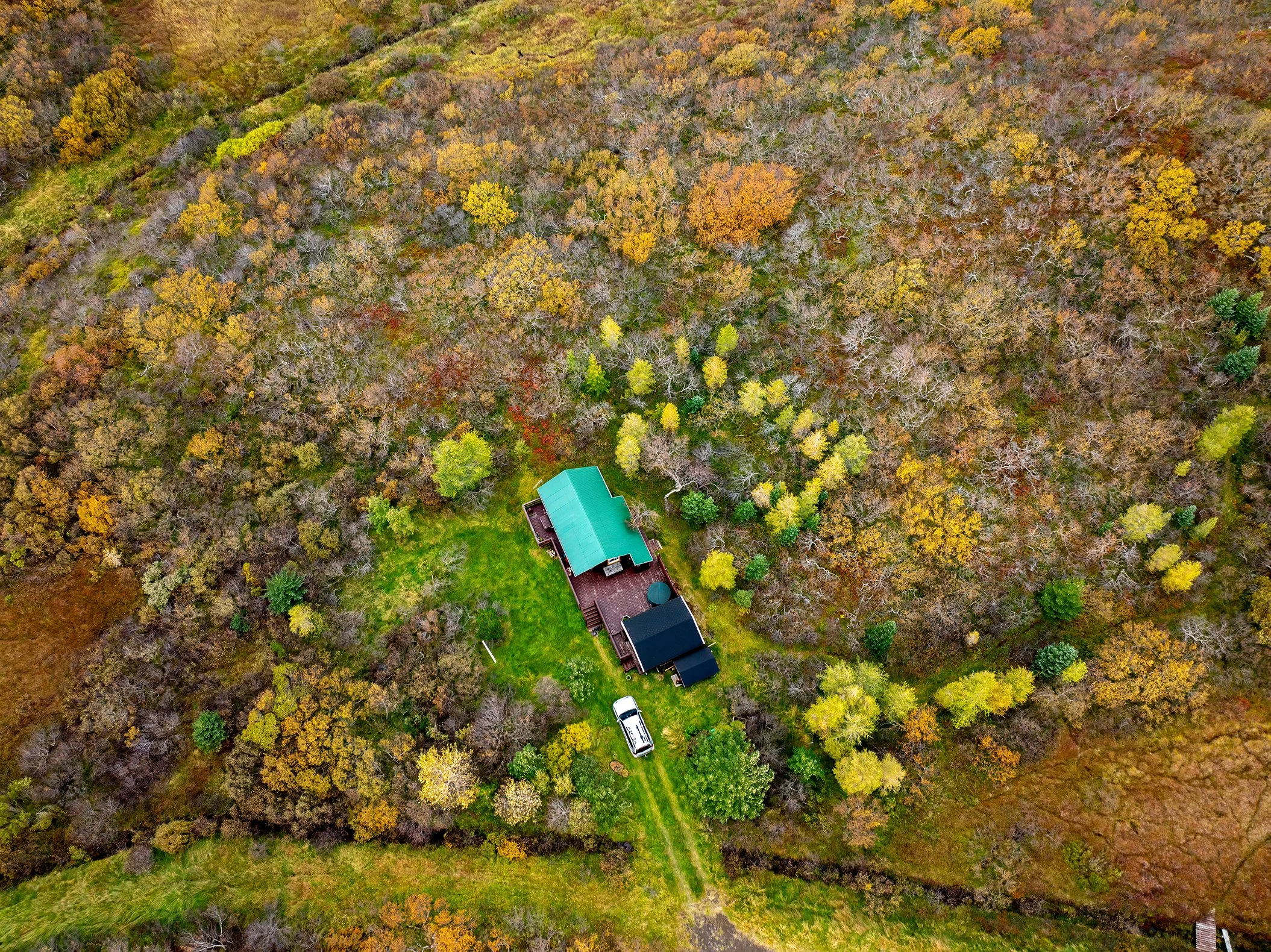 cabin in the middle of nowhere in Iceland