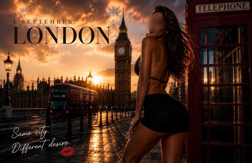 1 September, London. 💋